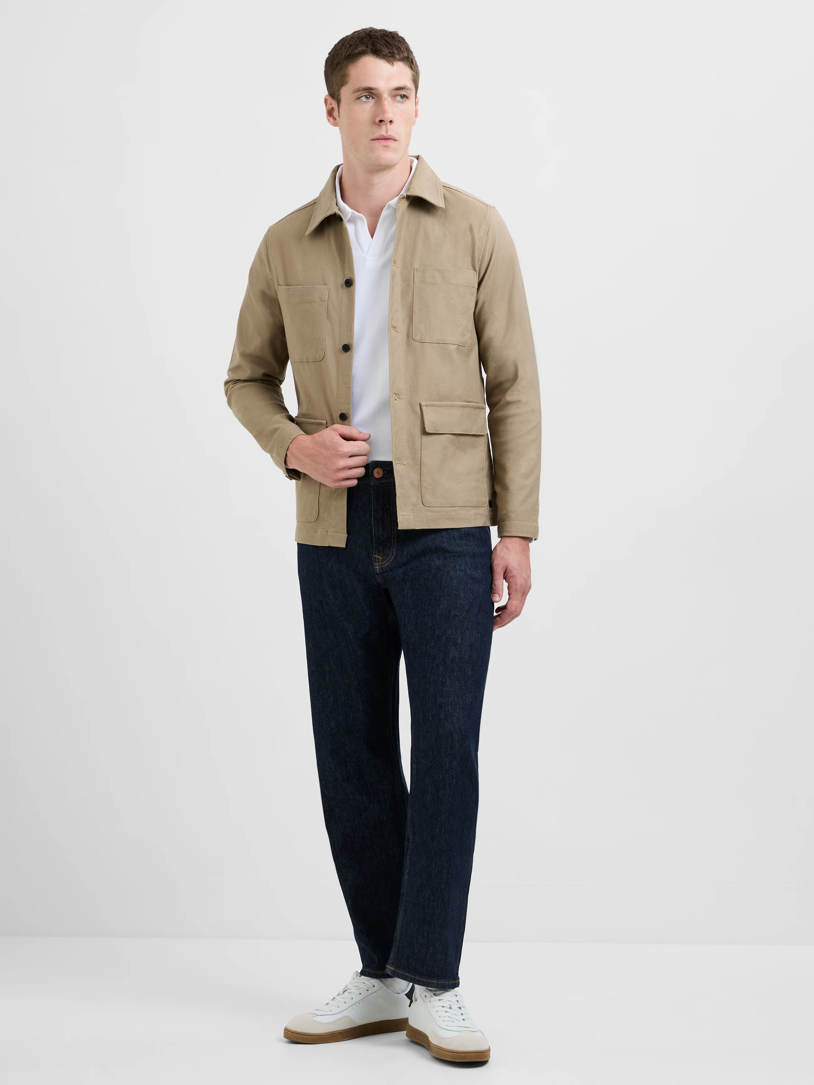 4 Pocket Canvas Overshirt - Image 2