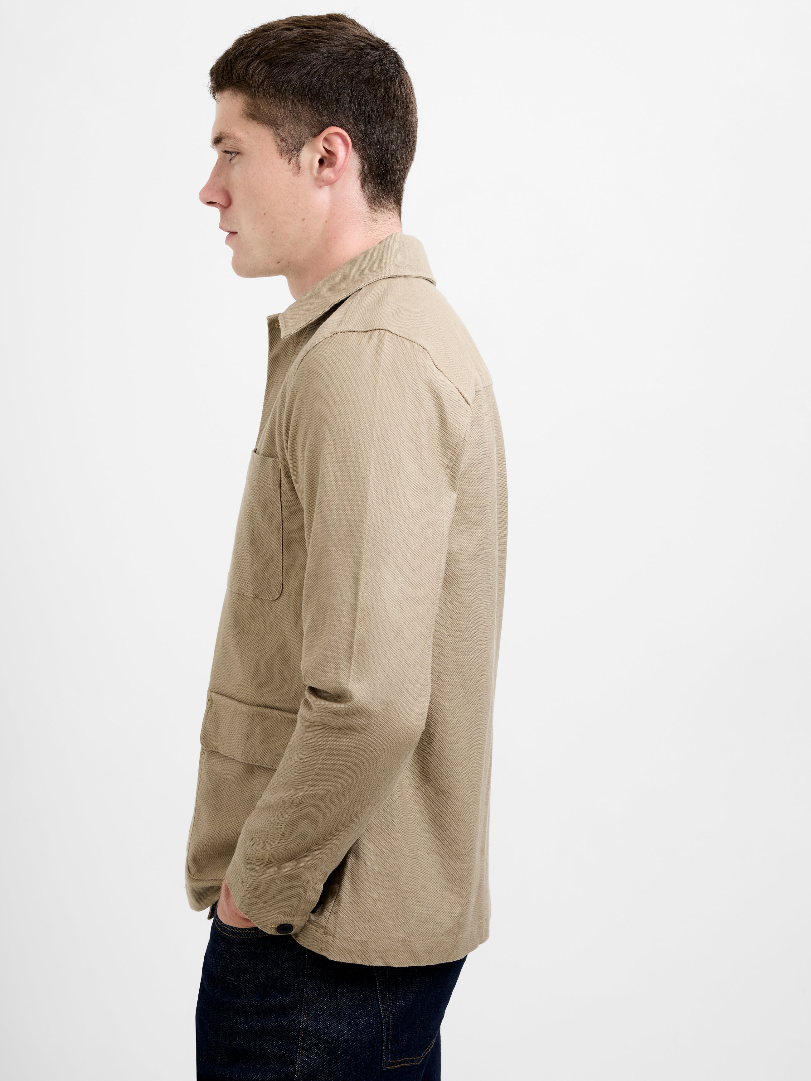 4 Pocket Canvas Overshirt - Image 4