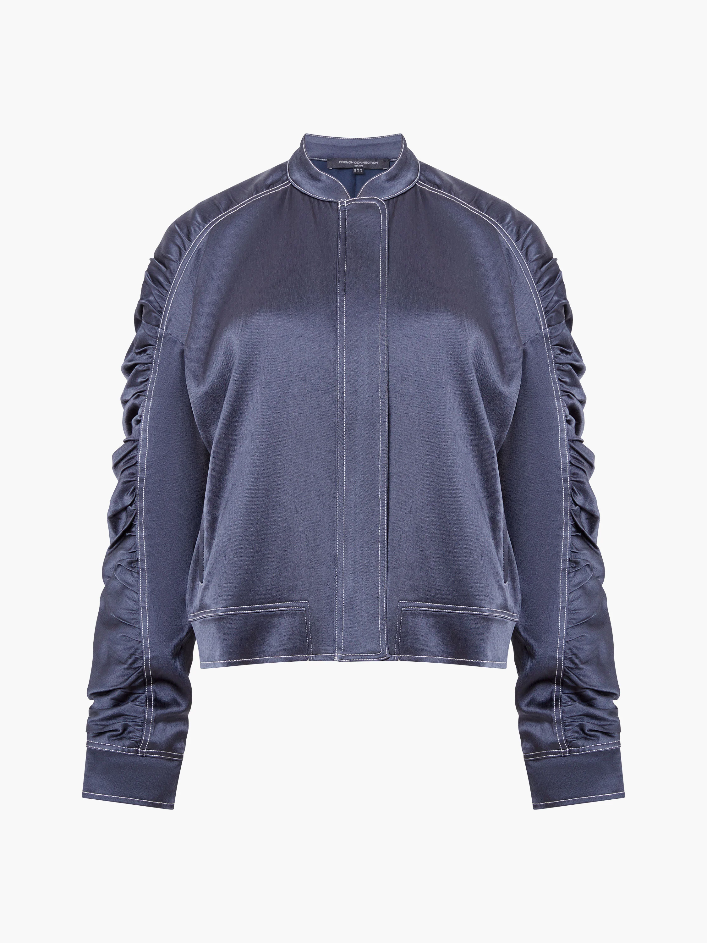 Akita Satin Bomber Jacket - Image 2