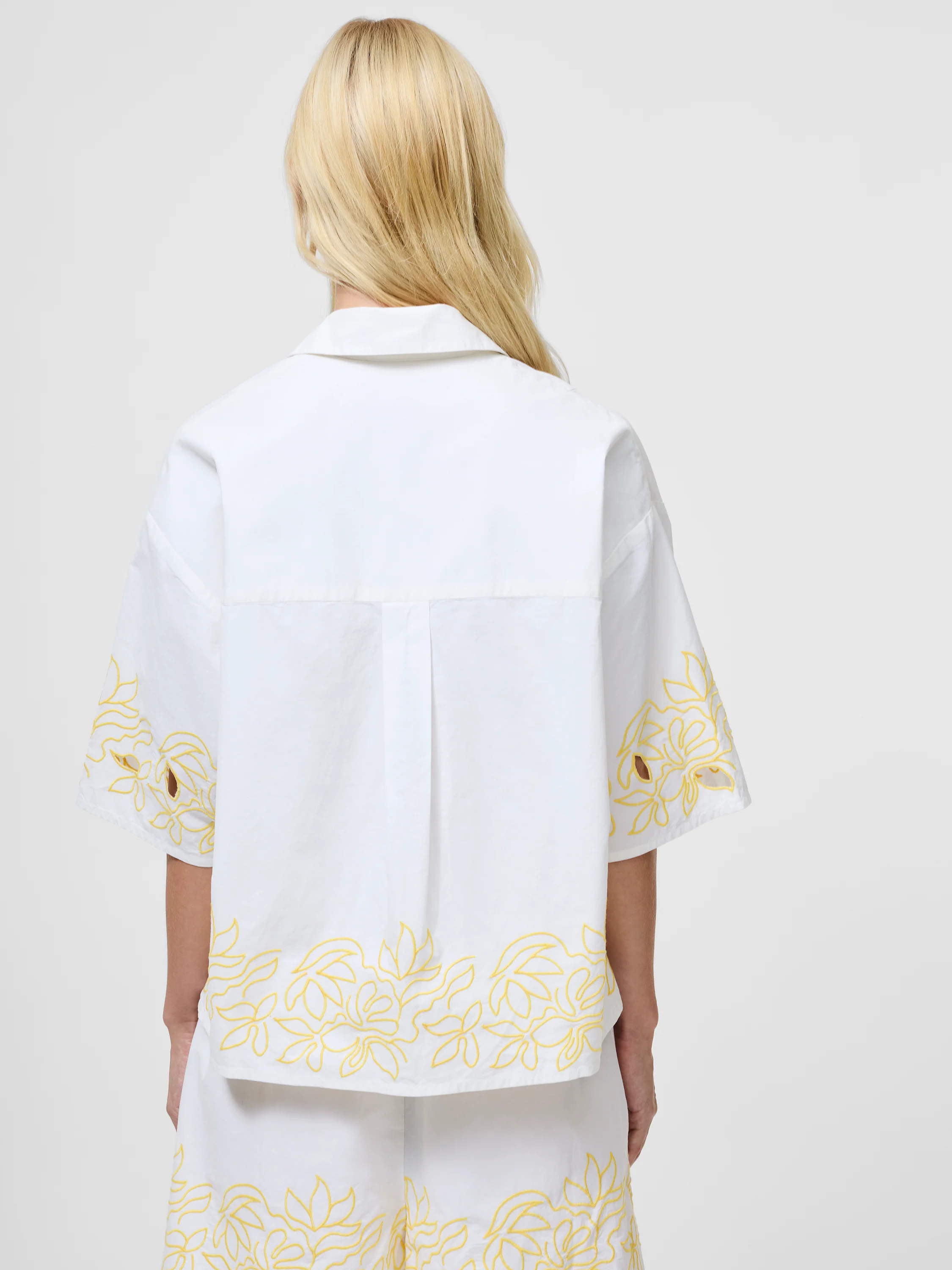 Alissa Cotton Popover Shirt - Image 6
