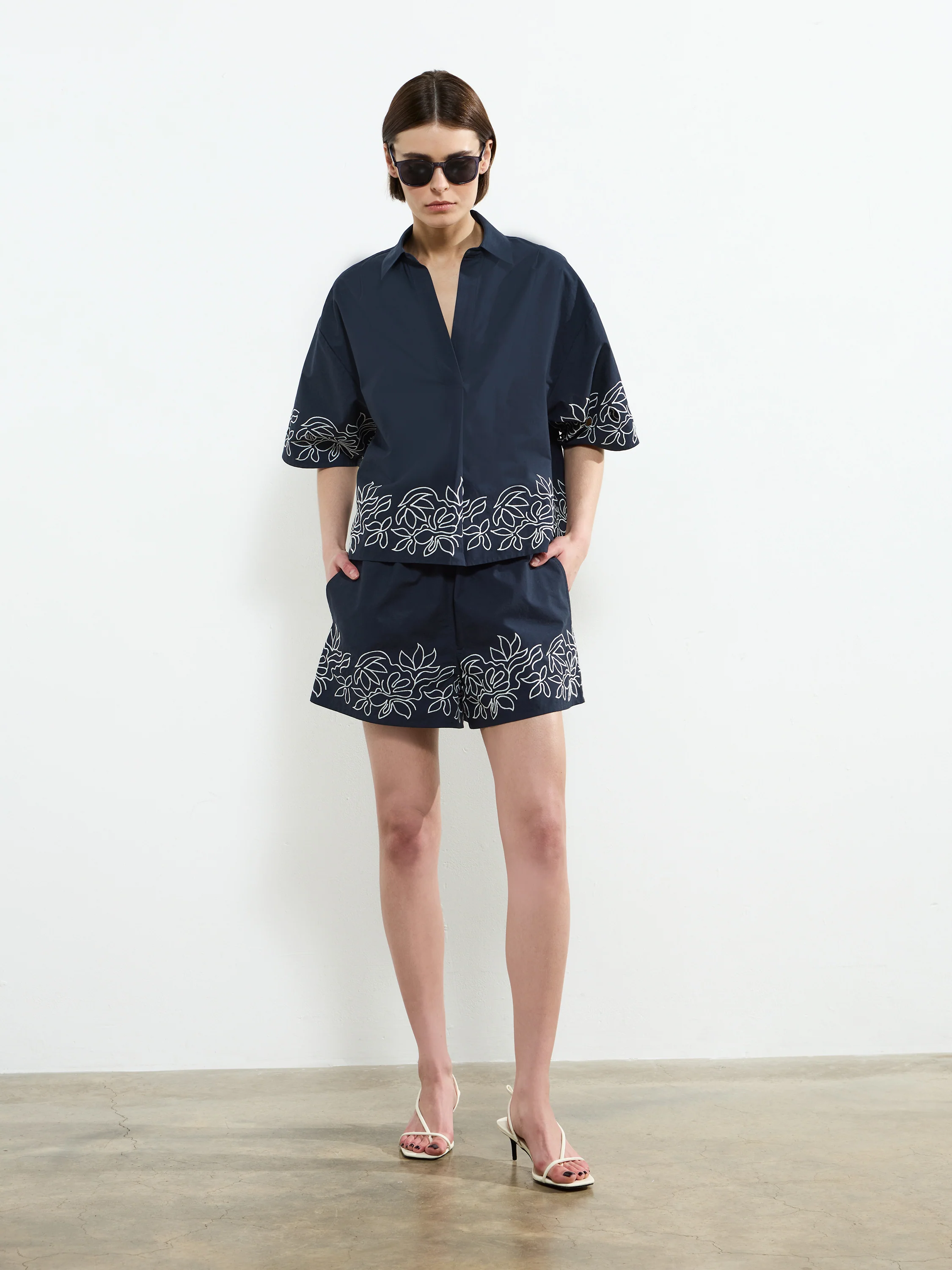 Alissa Cotton Popover Shirt - Image 5