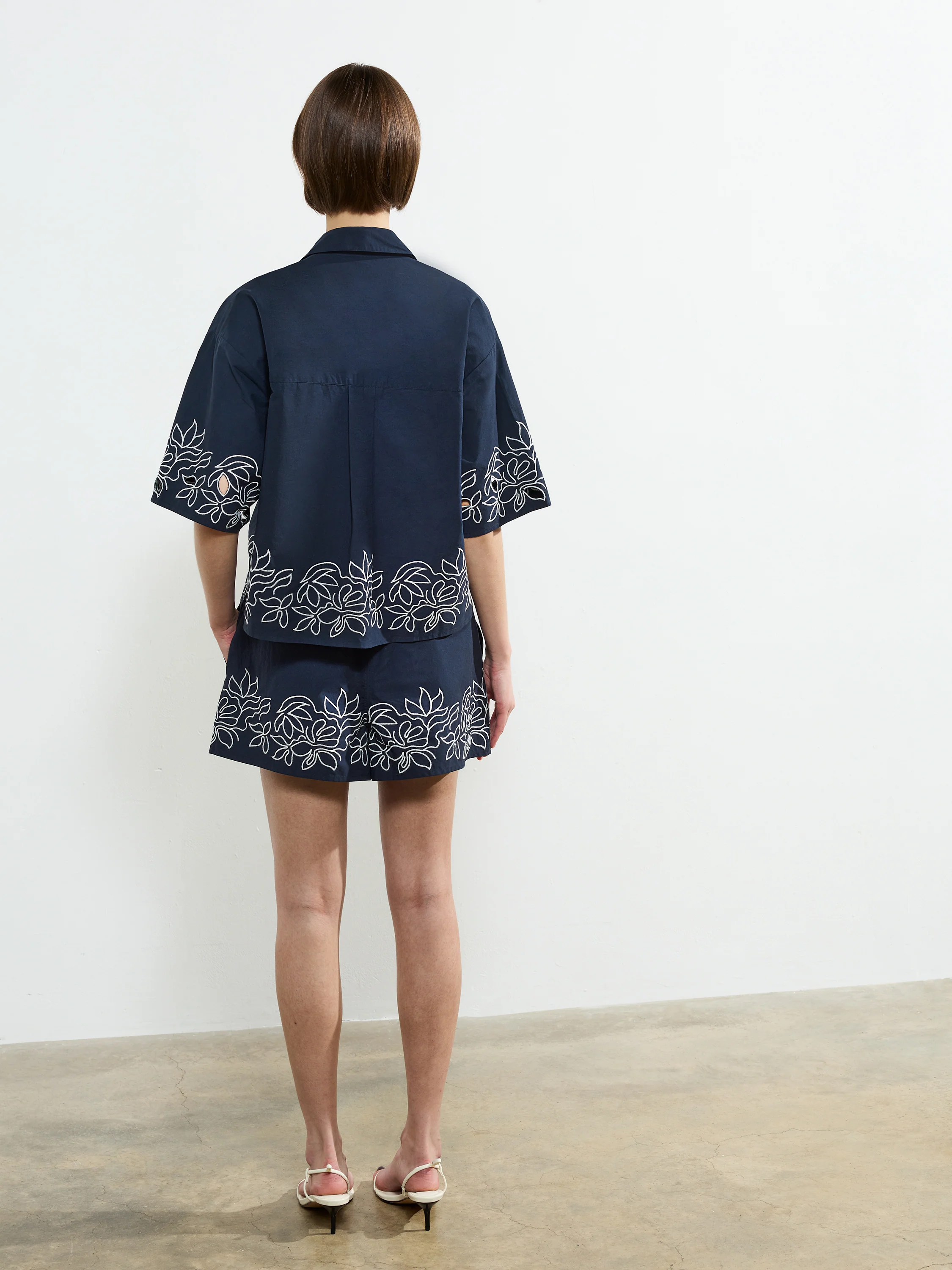 Alissa Cotton Popover Shirt - Image 6
