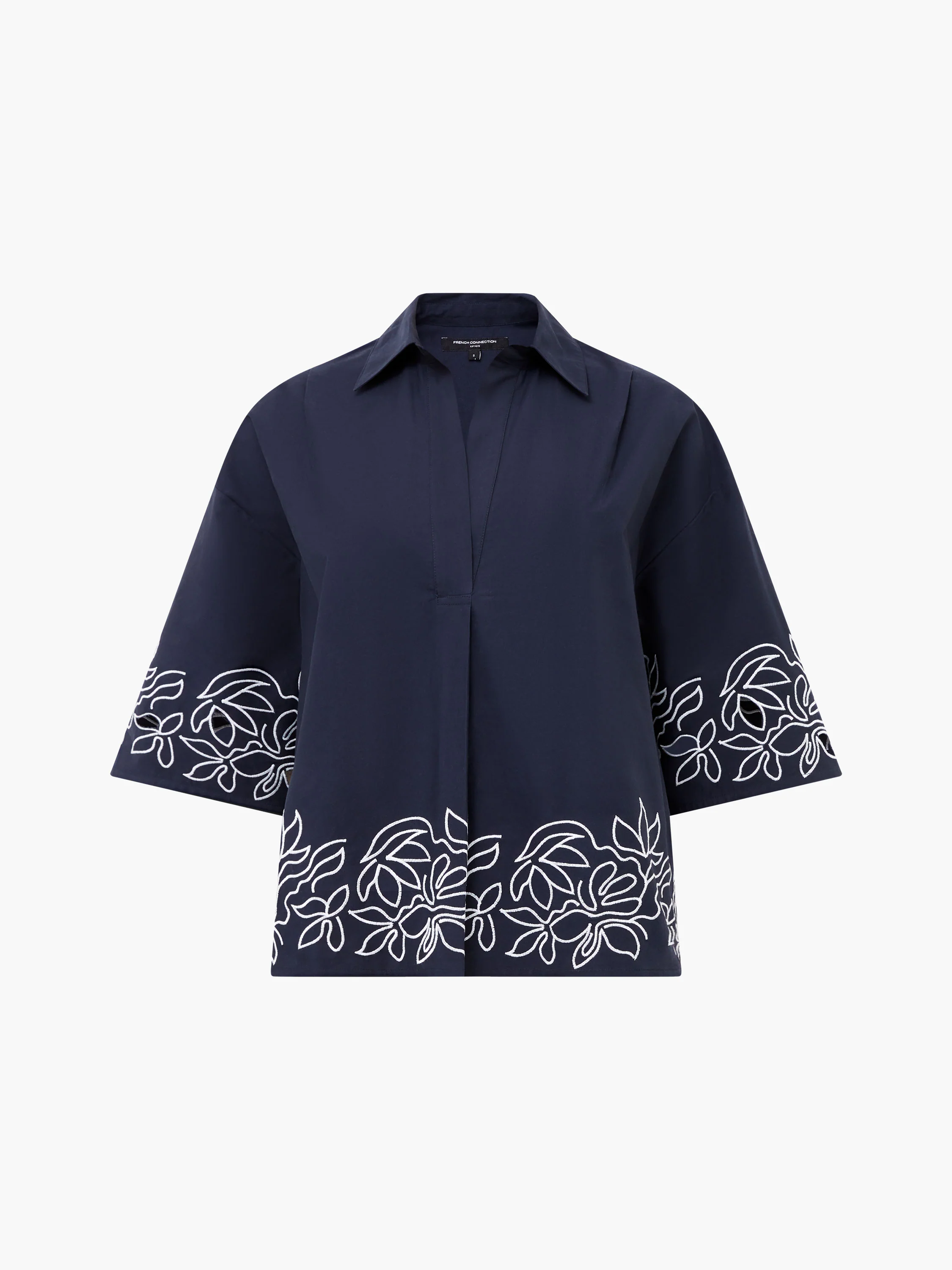 Alissa Cotton Popover Shirt - Image 7