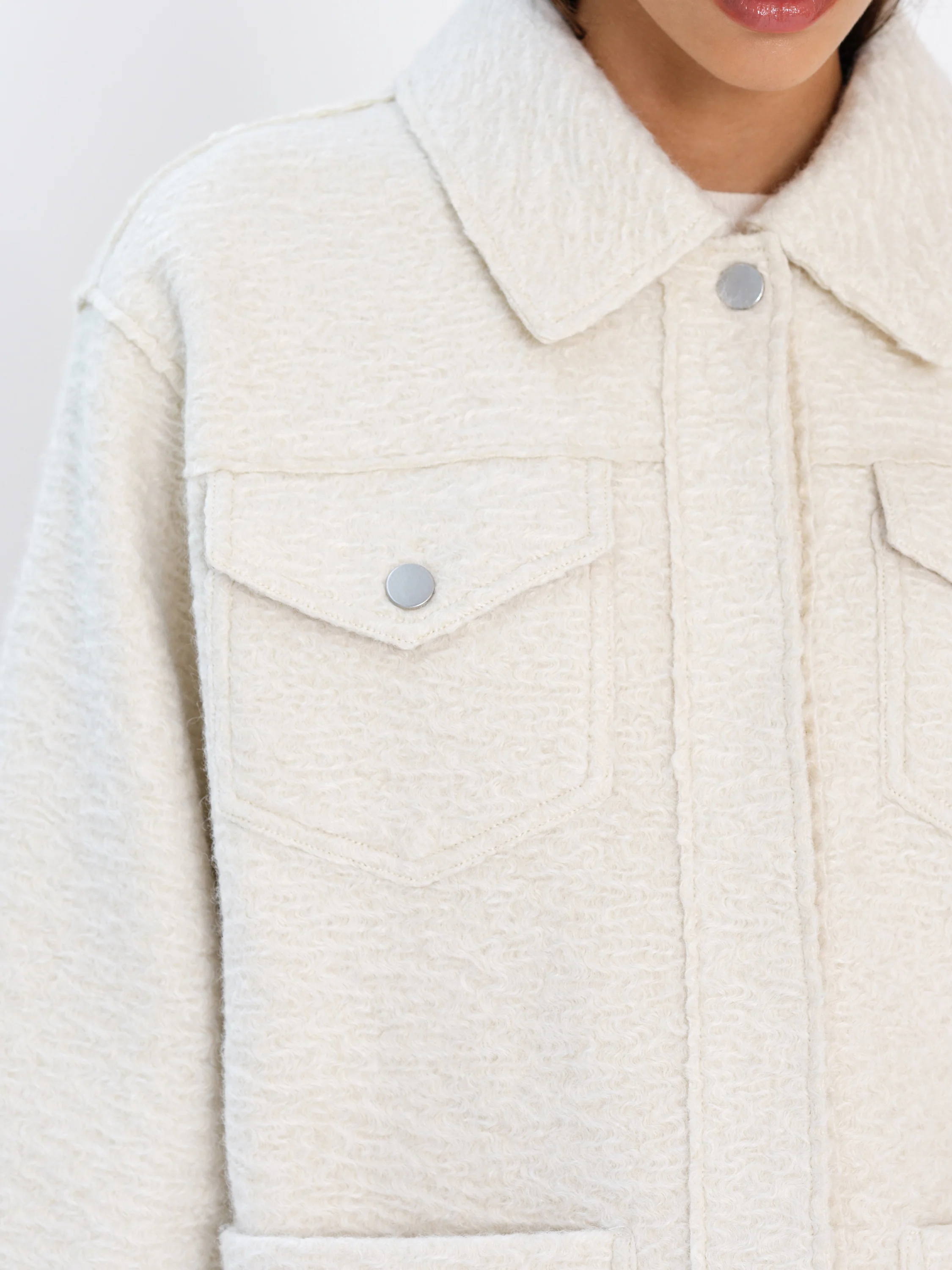 Allie Boucle Jacket - Image 3