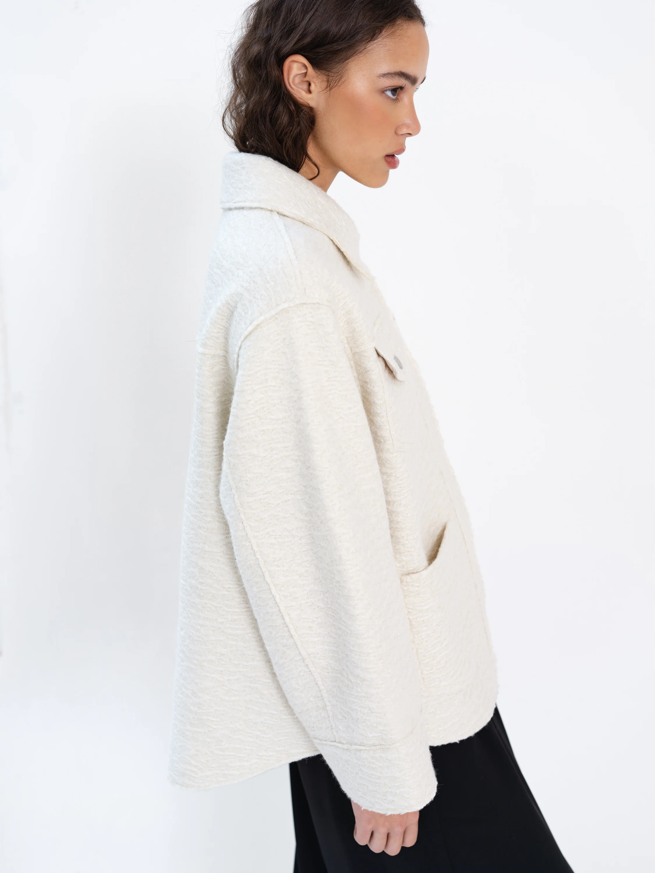 Allie Boucle Jacket - Image 4