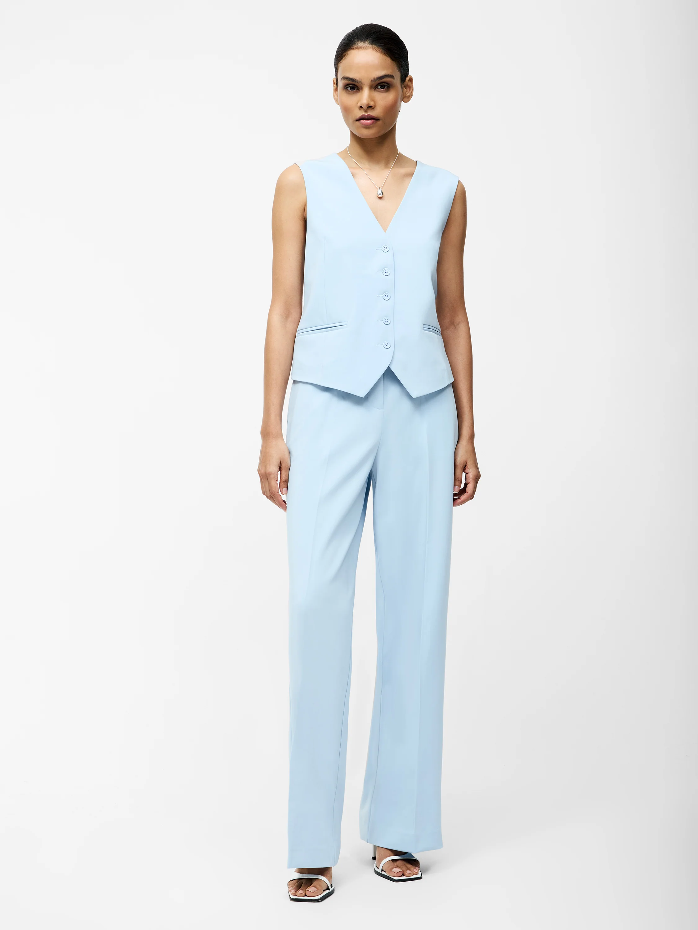Angie Tailored Waistcoat - Image 2