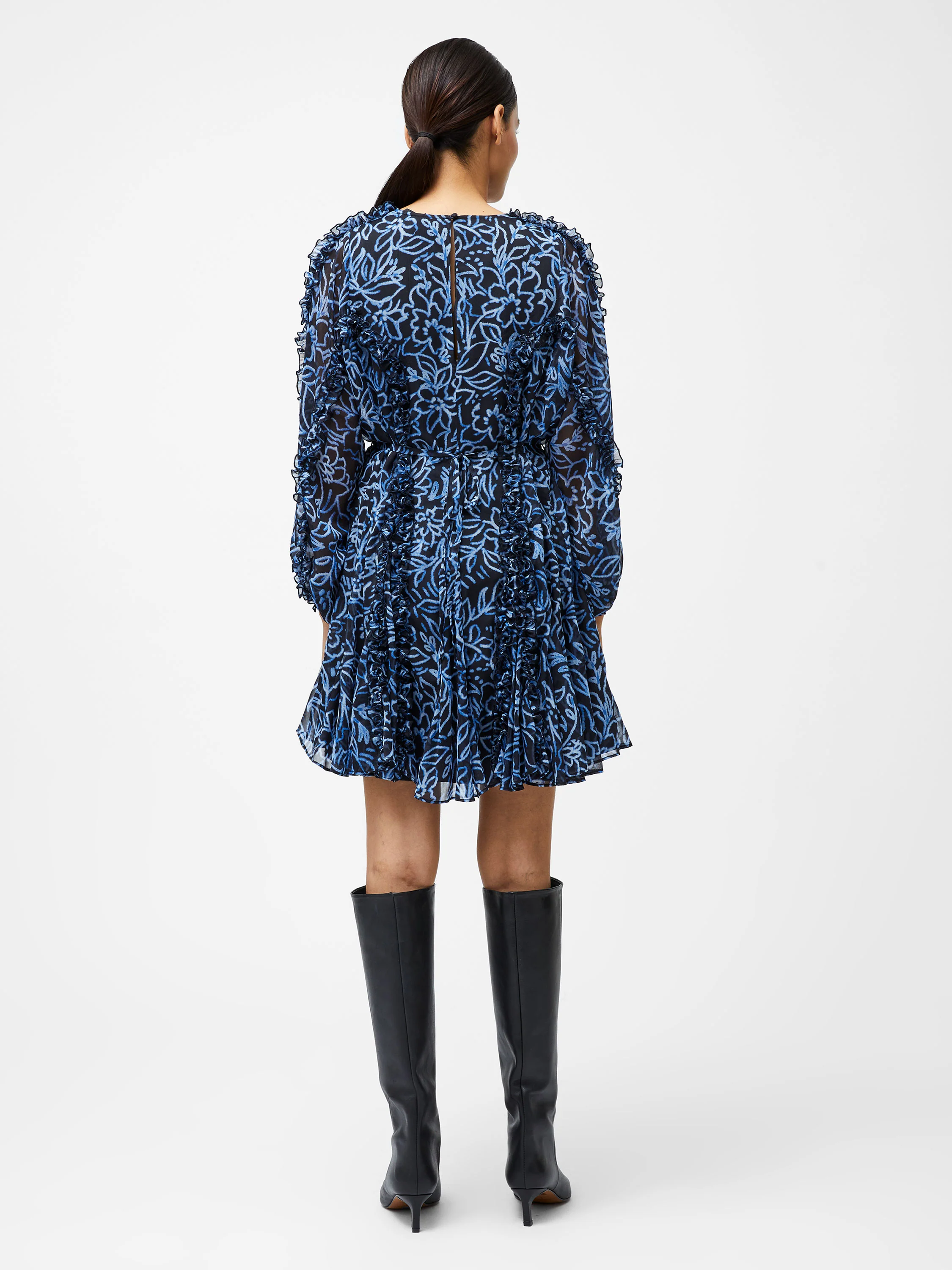 Anna Emina Chiffon Mini Dress - Image 5