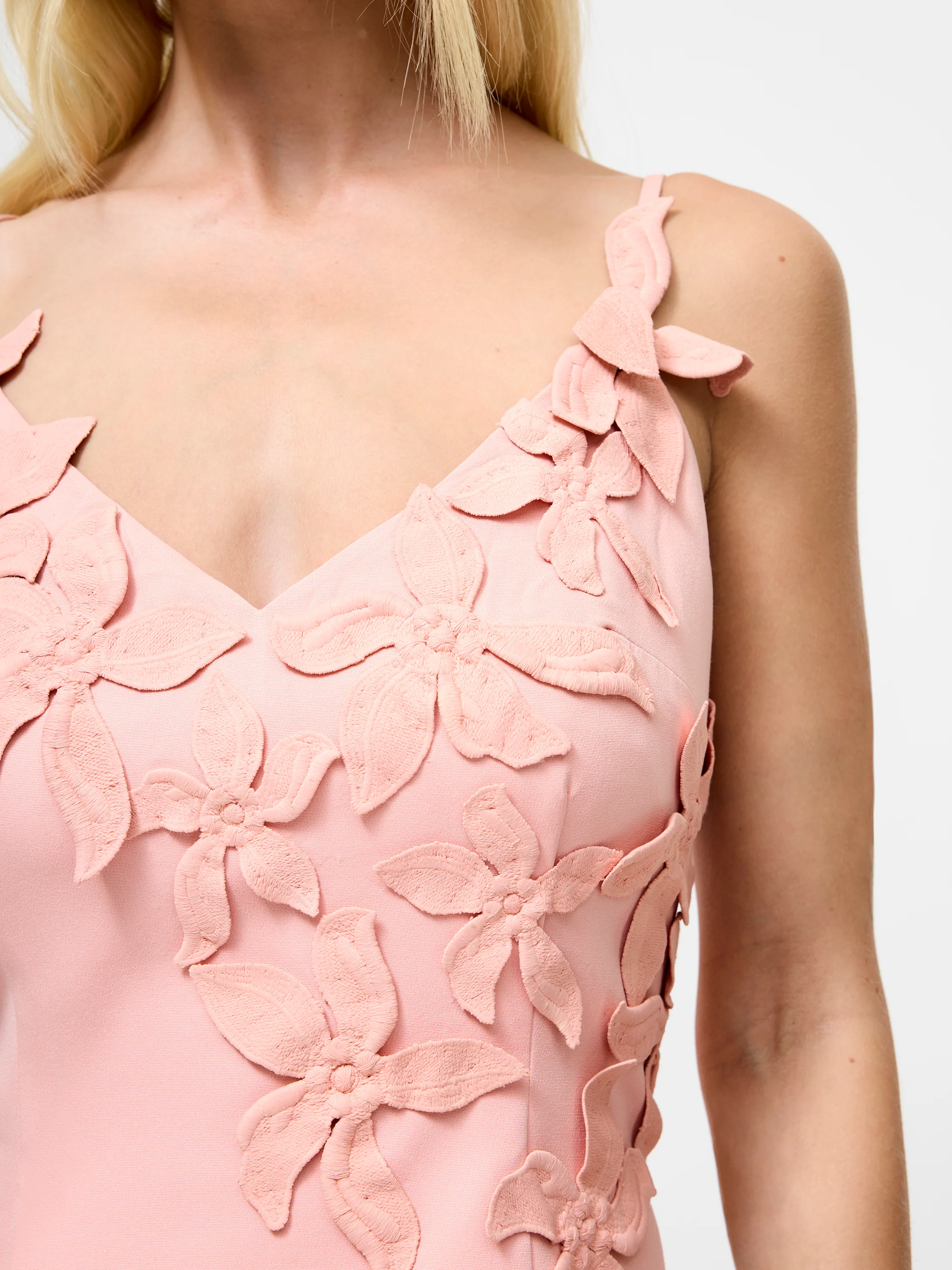 Antalaya Darcie Crepe Mini Dress - Image 3