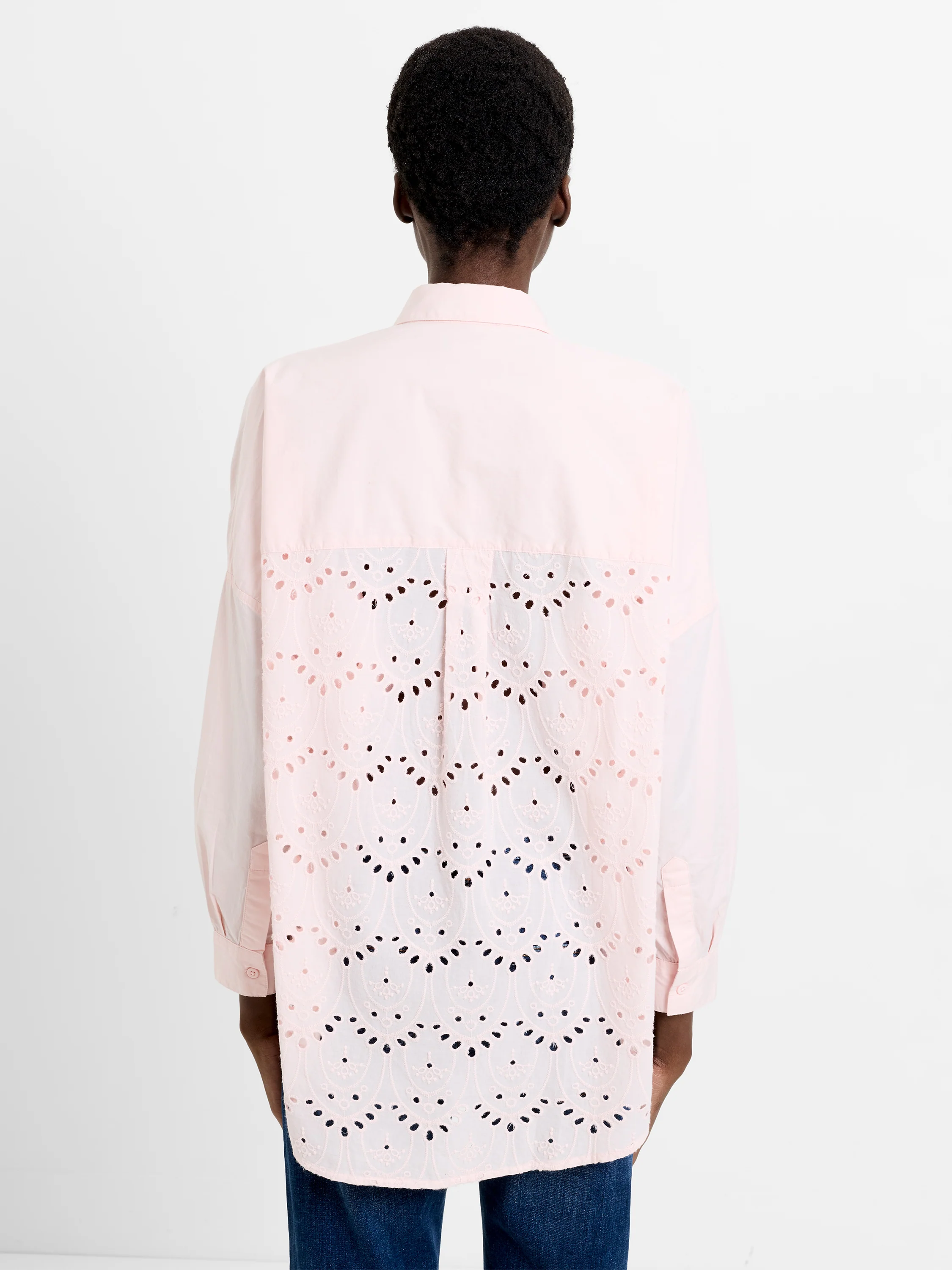 Appelona Broderie Anglaise Popover Shirt - Image 5