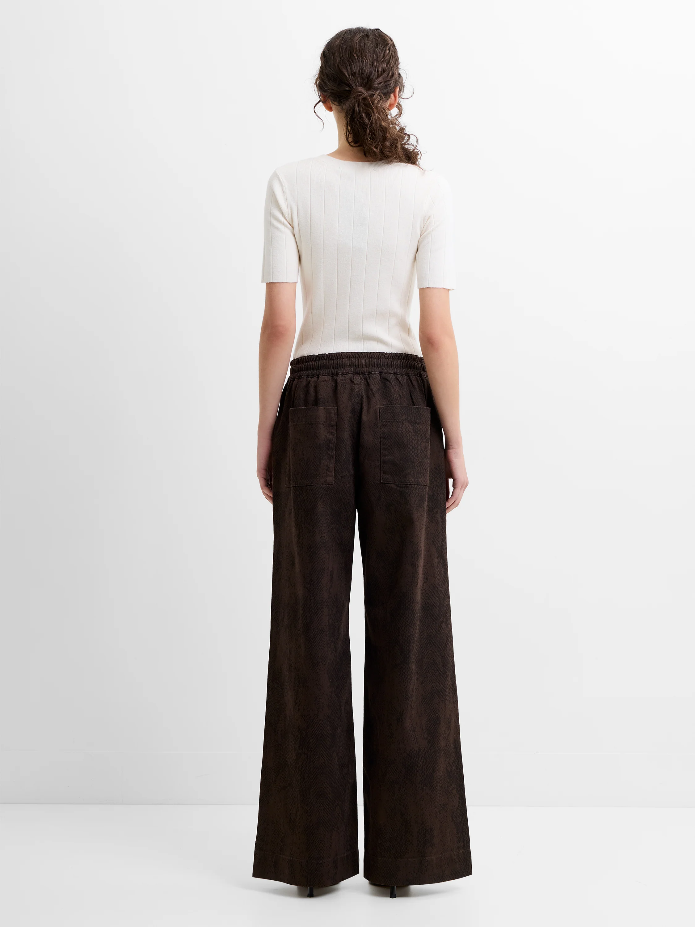 Arden Denim Snake Straight Leg Trousers - Image 5