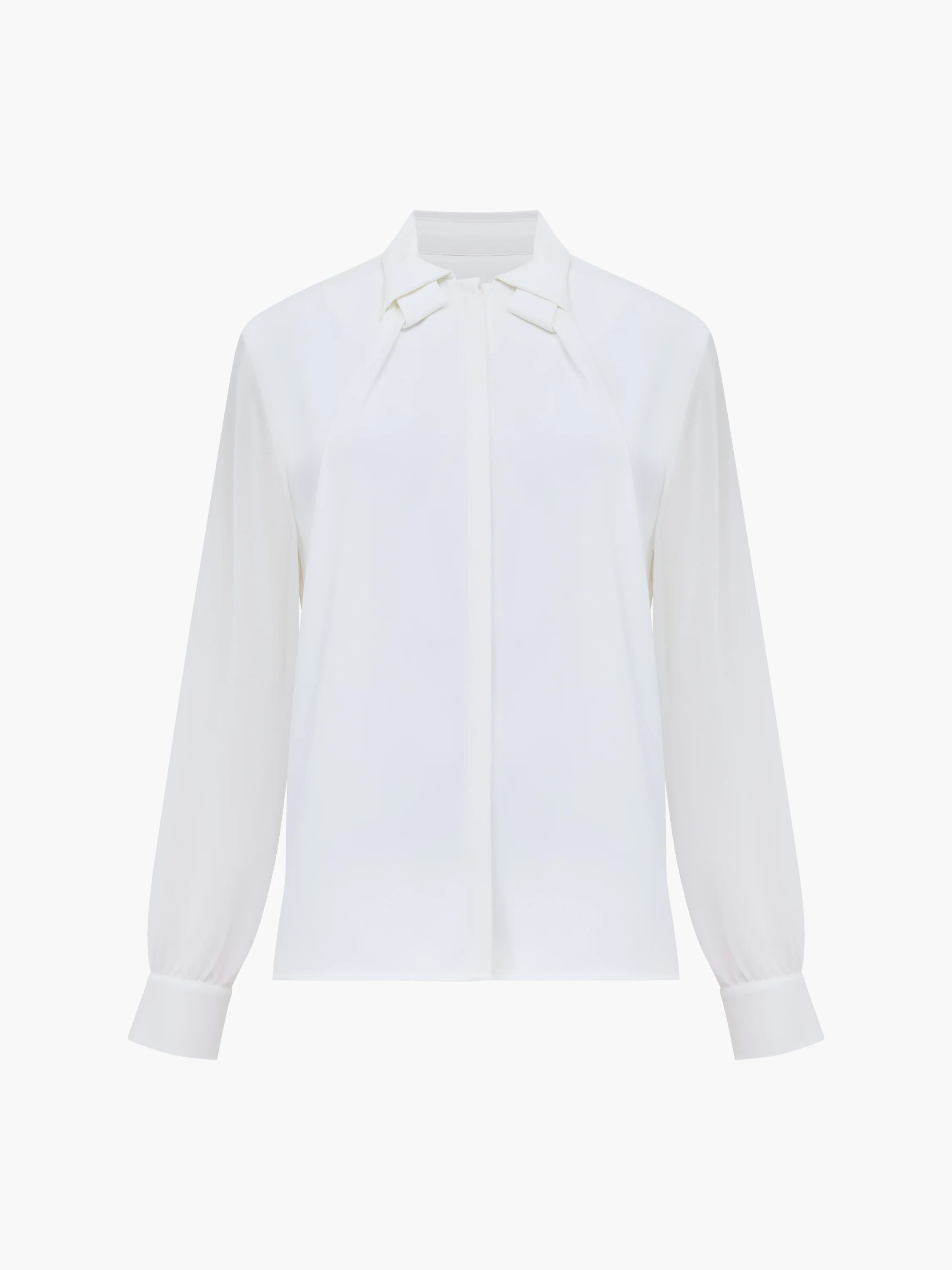 Arezzo Crepe Collar Detail Shirt - Image 5