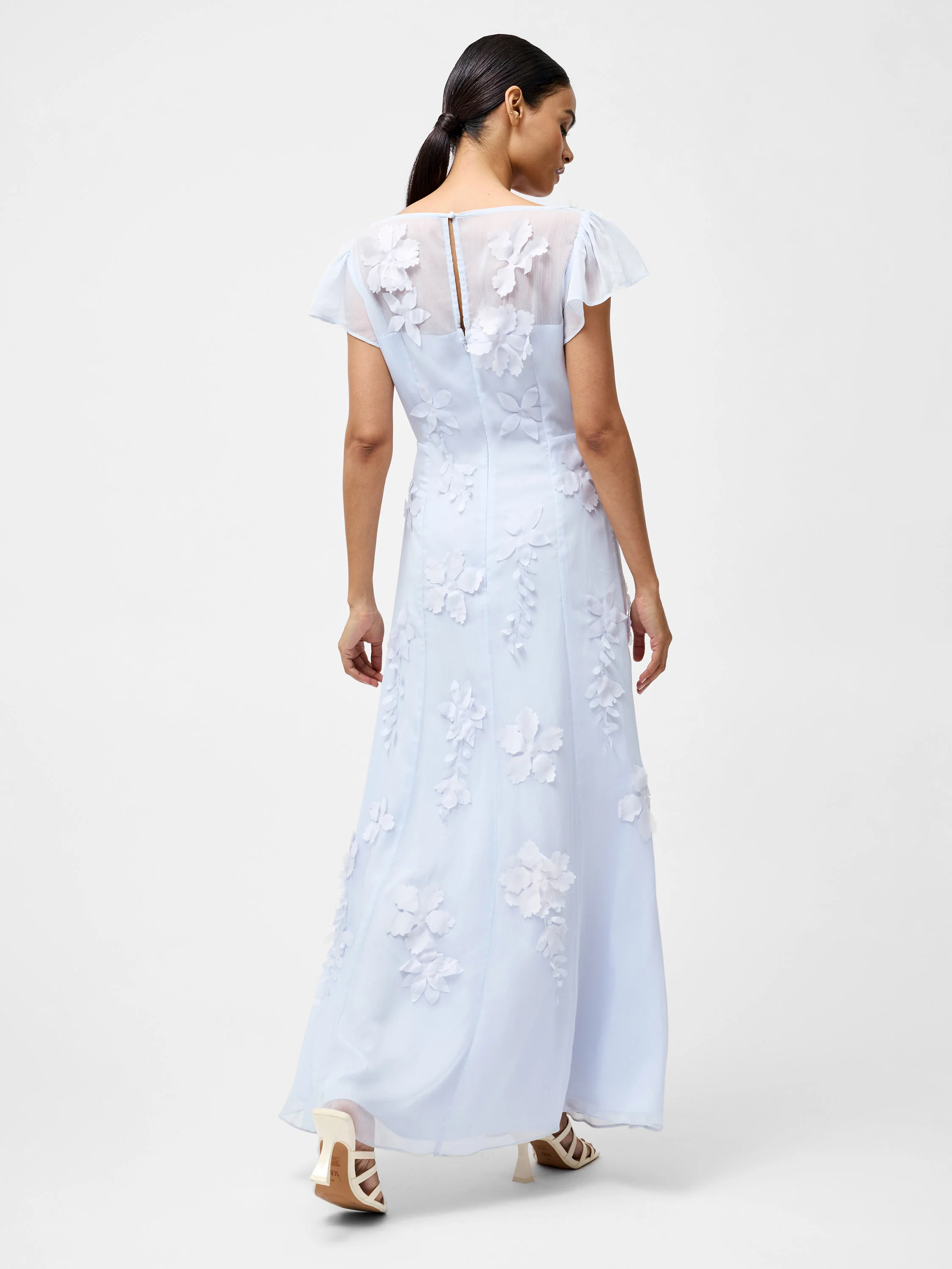 Ariana Chiffon Georgette Maxi Dress - Image 7