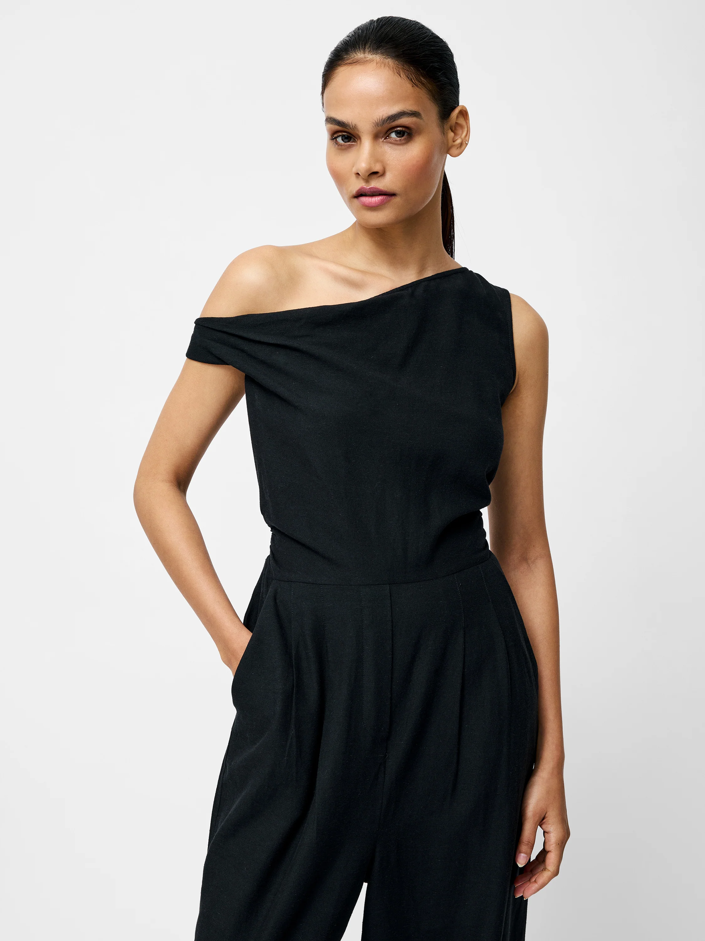Ariette Linen Blend Jumpsuit
