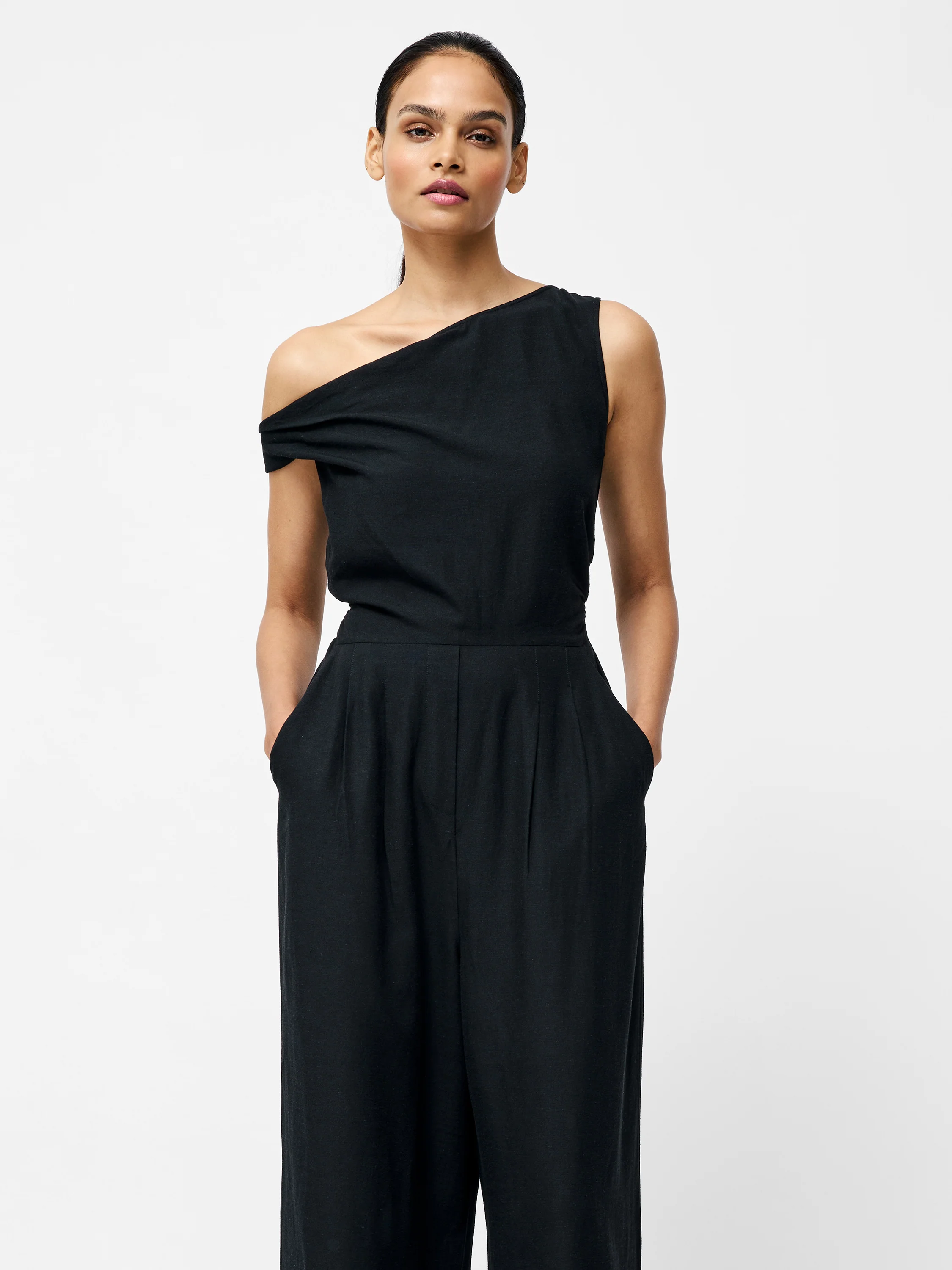 Ariette Linen Blend Jumpsuit - Image 3