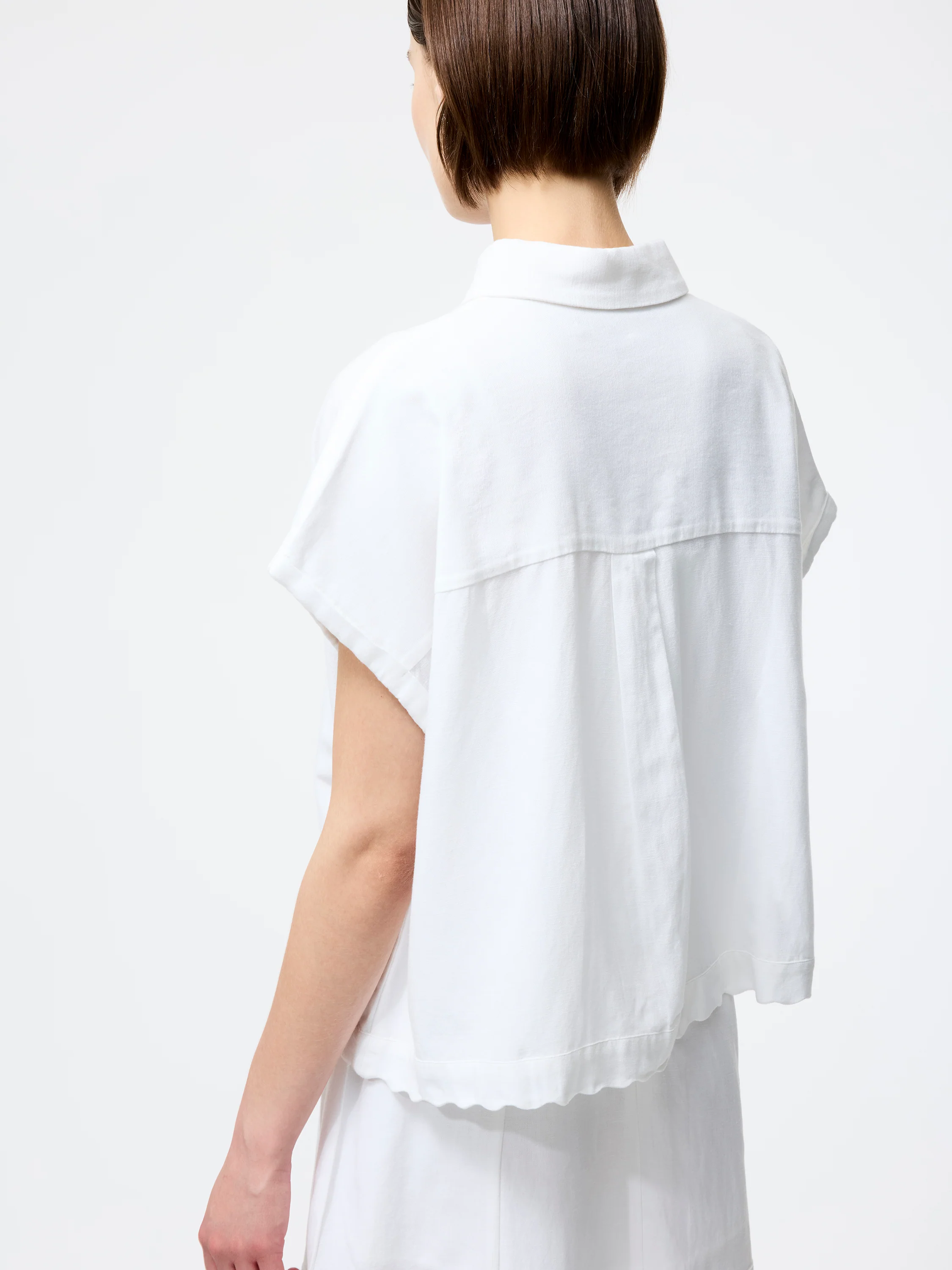Ariette Linen Short Sleeve Shirt - Image 4