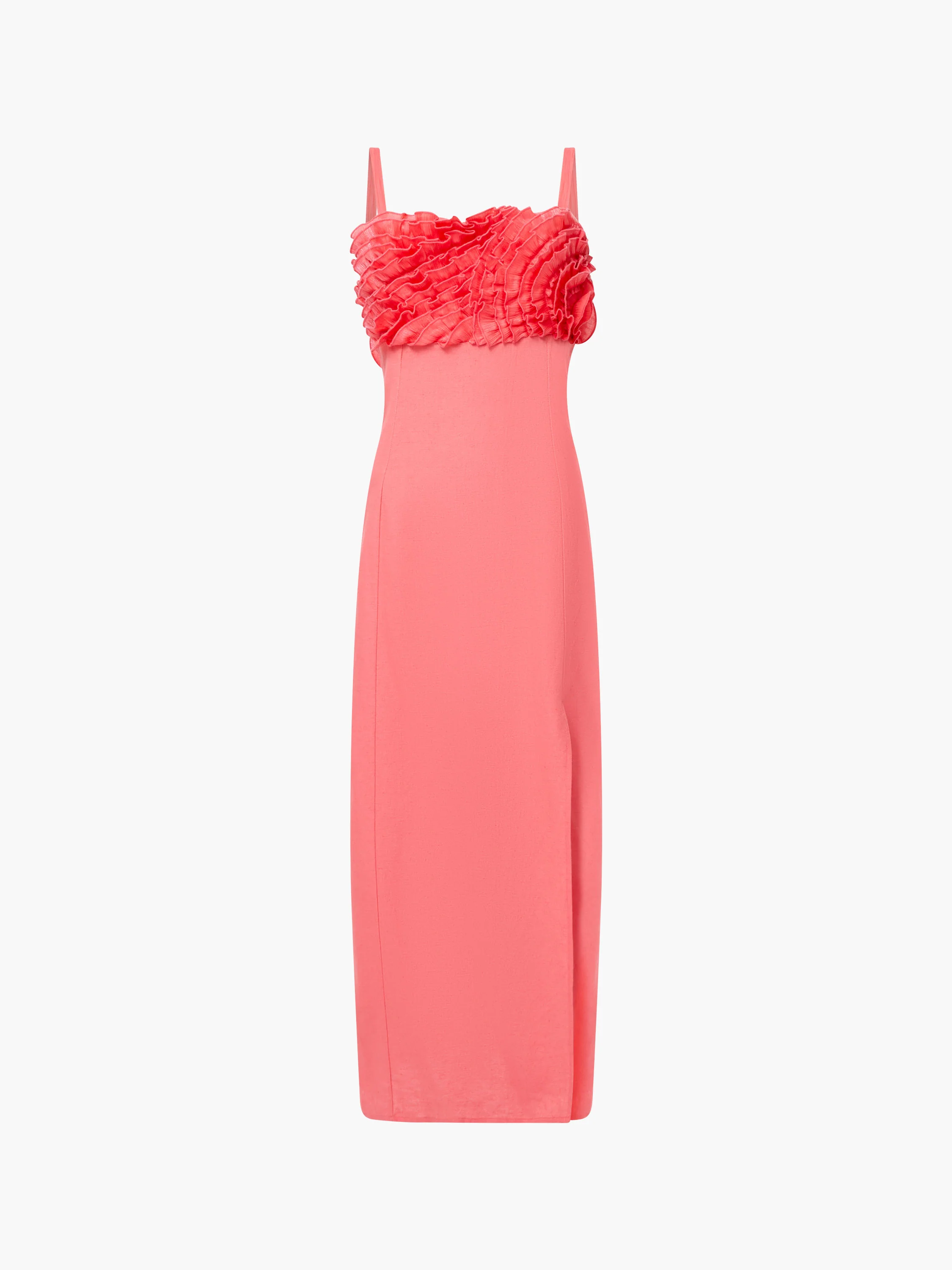 Ariette Ruffled Bust Midi Dress - Image 7