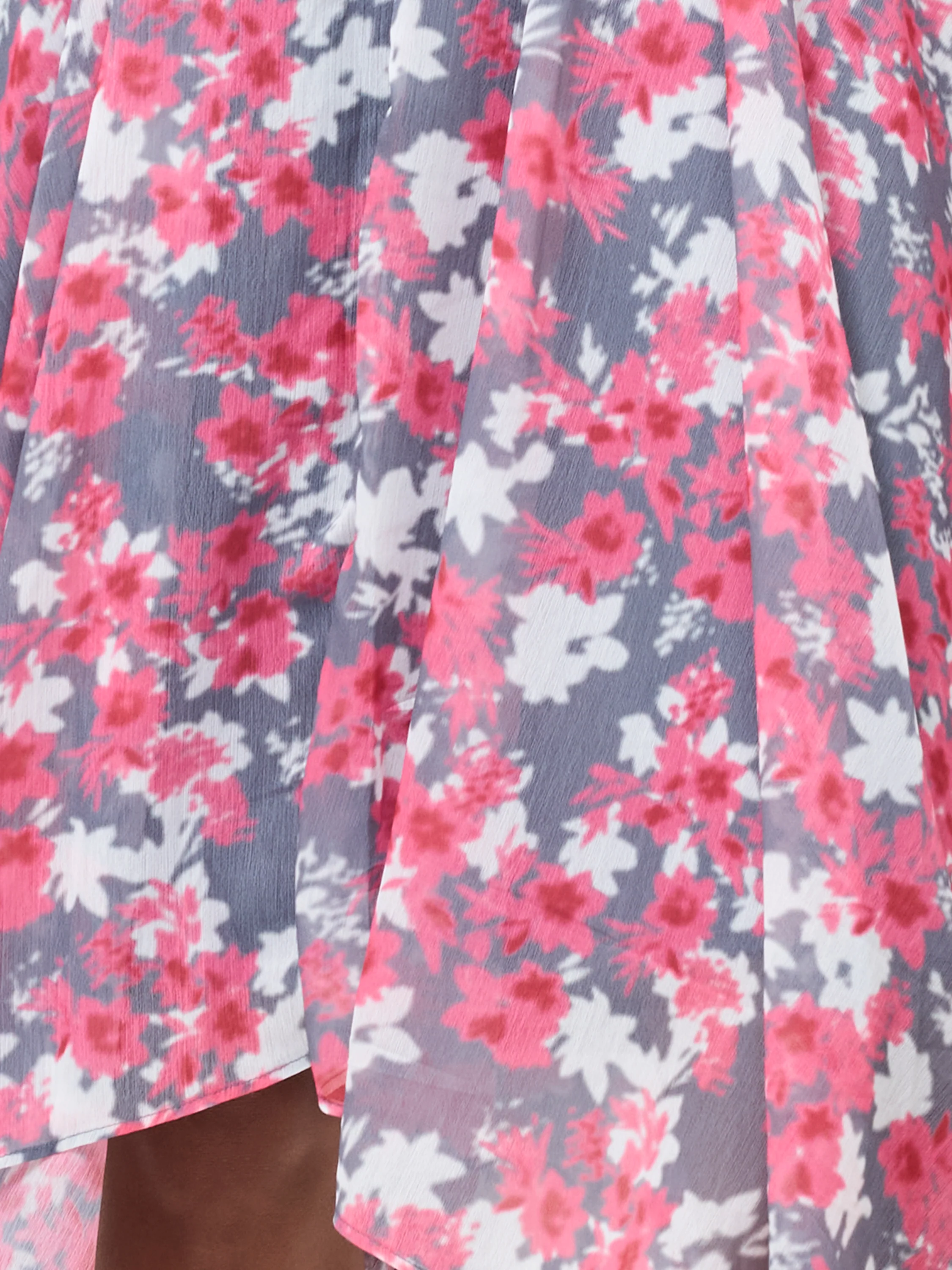 Arla Gathered Flowing Dress - Image 3