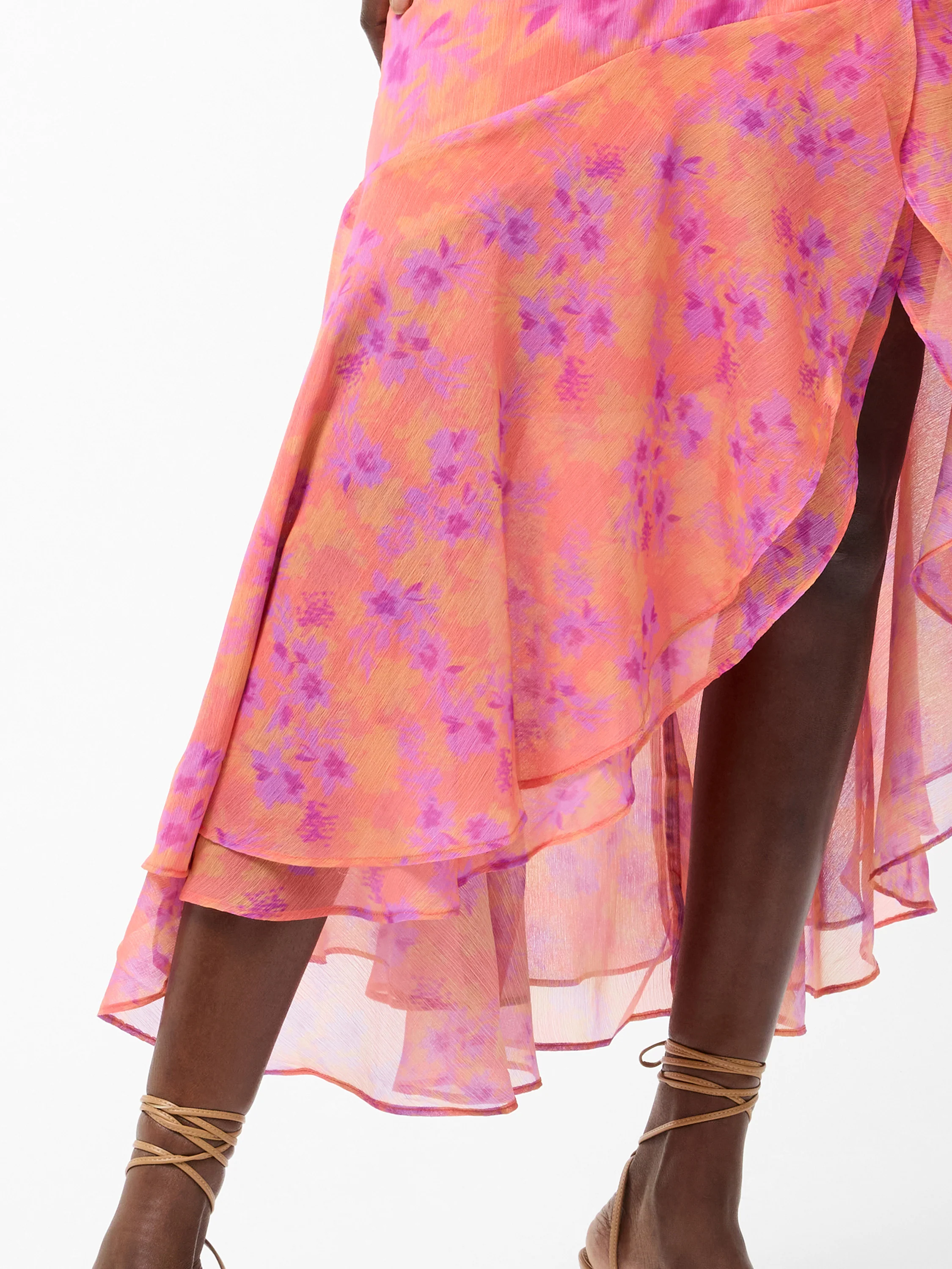 Arla Ruffle Halterneck Dress - Image 5