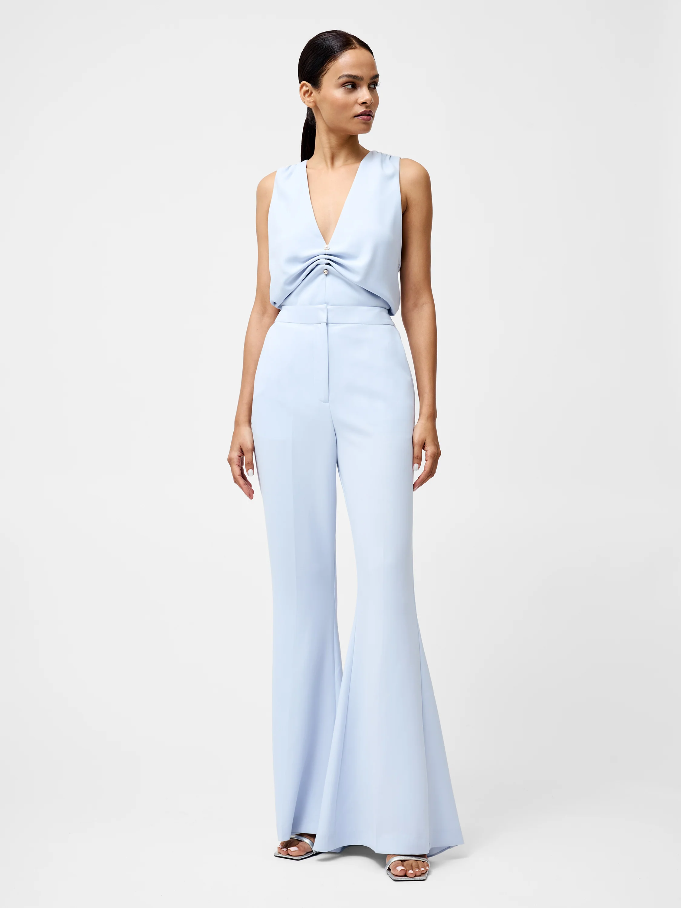 Arlette Flared Leg Trousers - Image 3