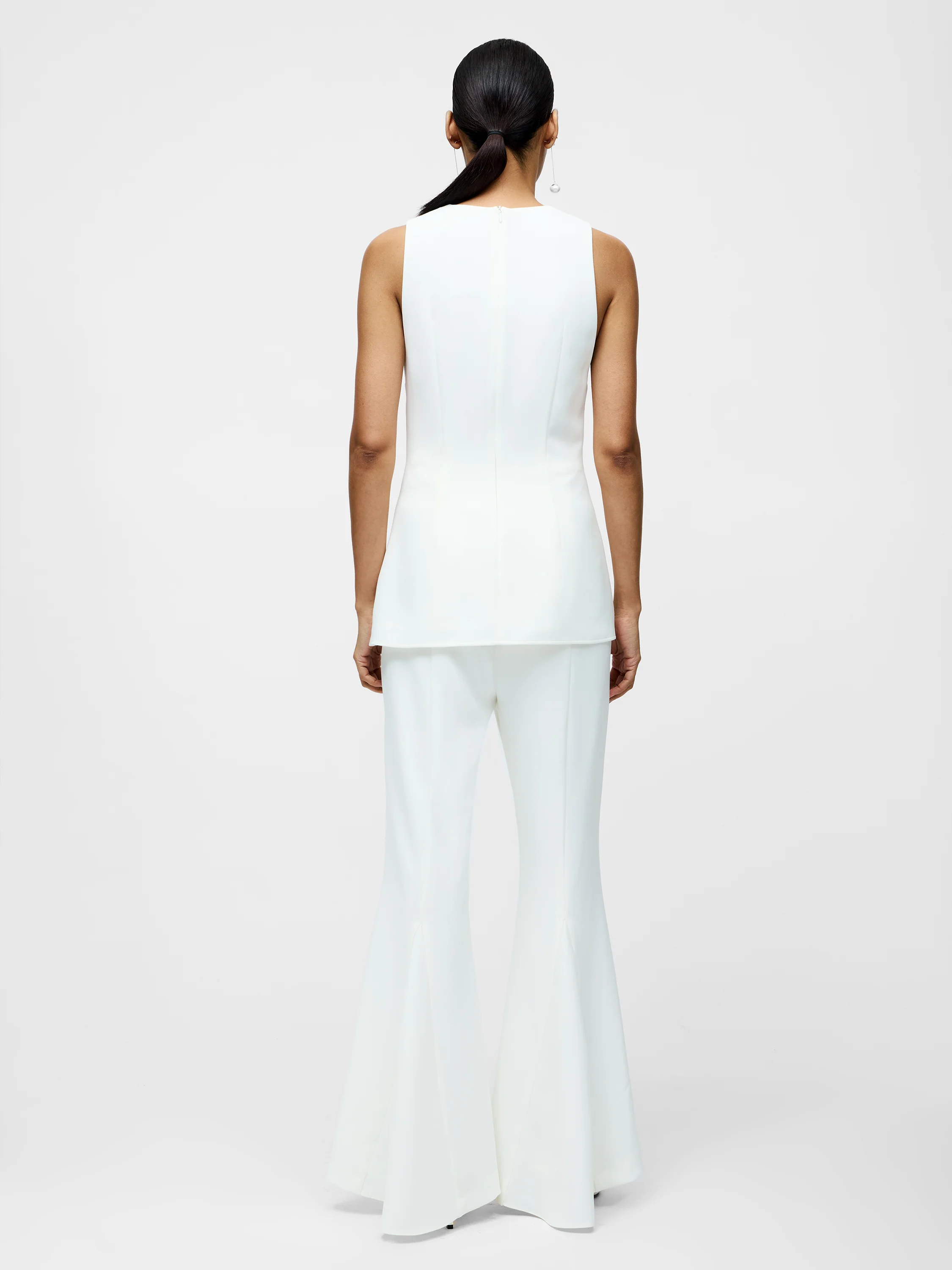 Arlette Flared Leg Trousers - Image 5