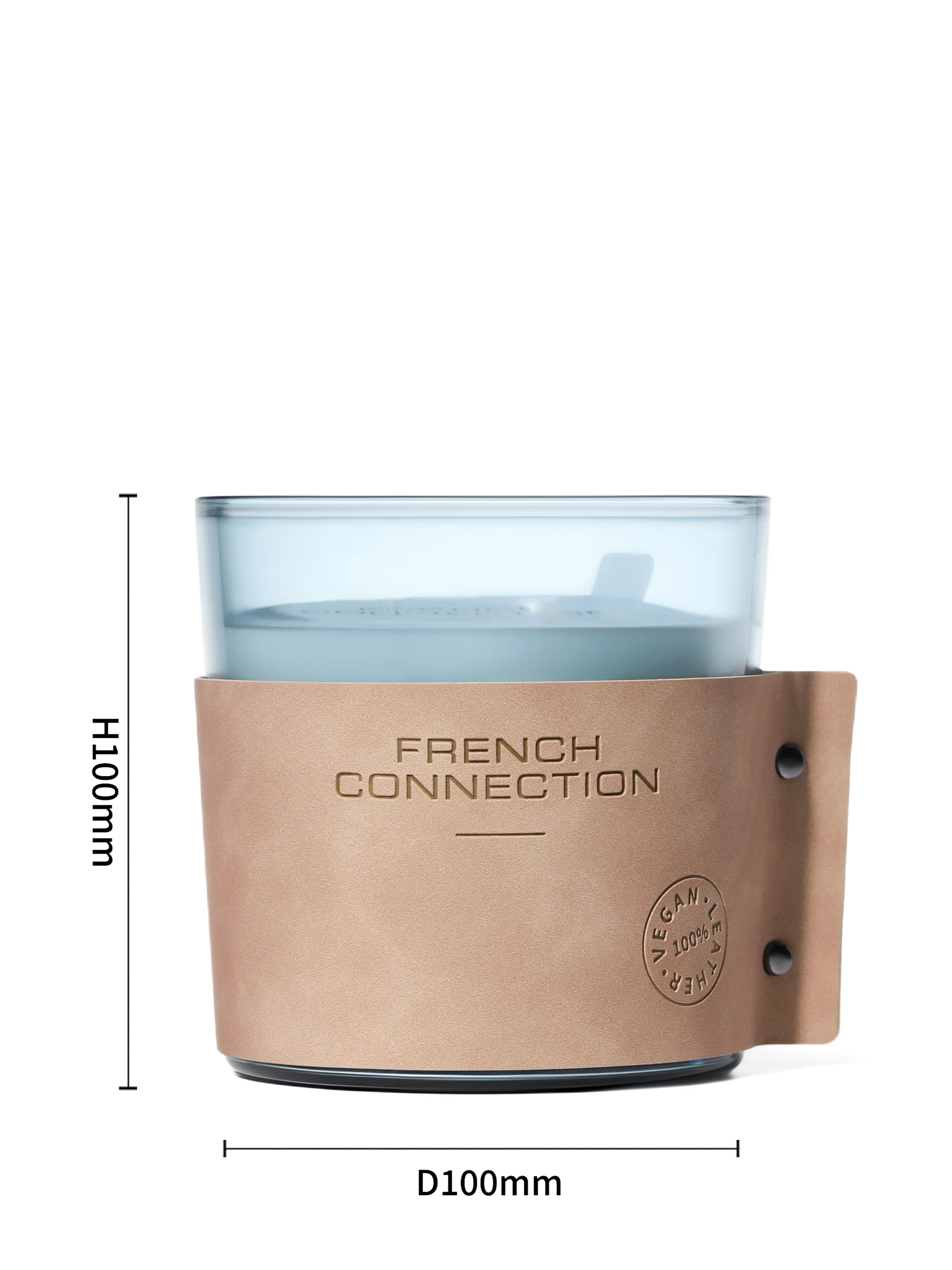 Autumn Night Vegan Leather Candle - Image 4