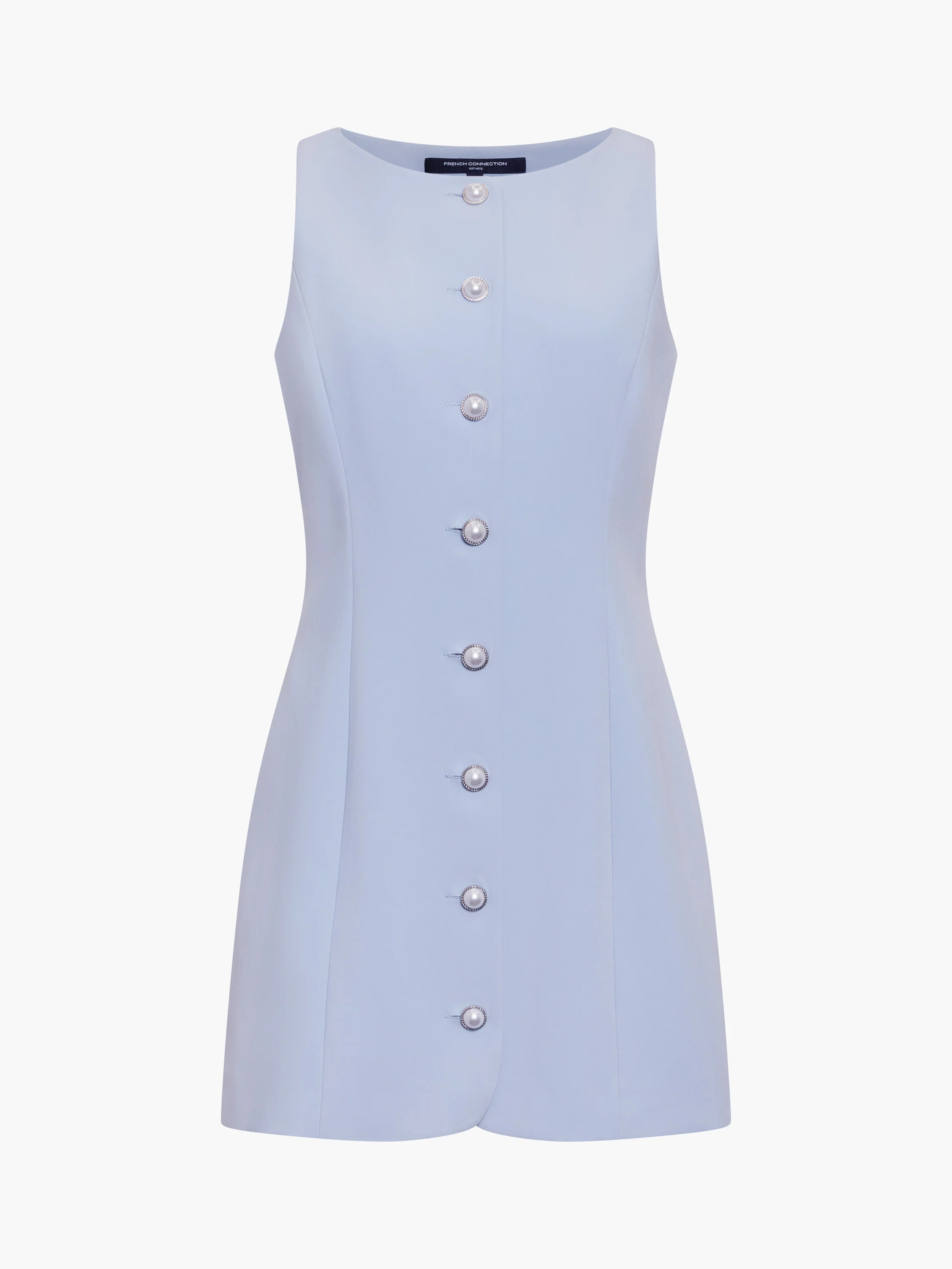 Azra Twill Button Down Mini Dress - Image 7