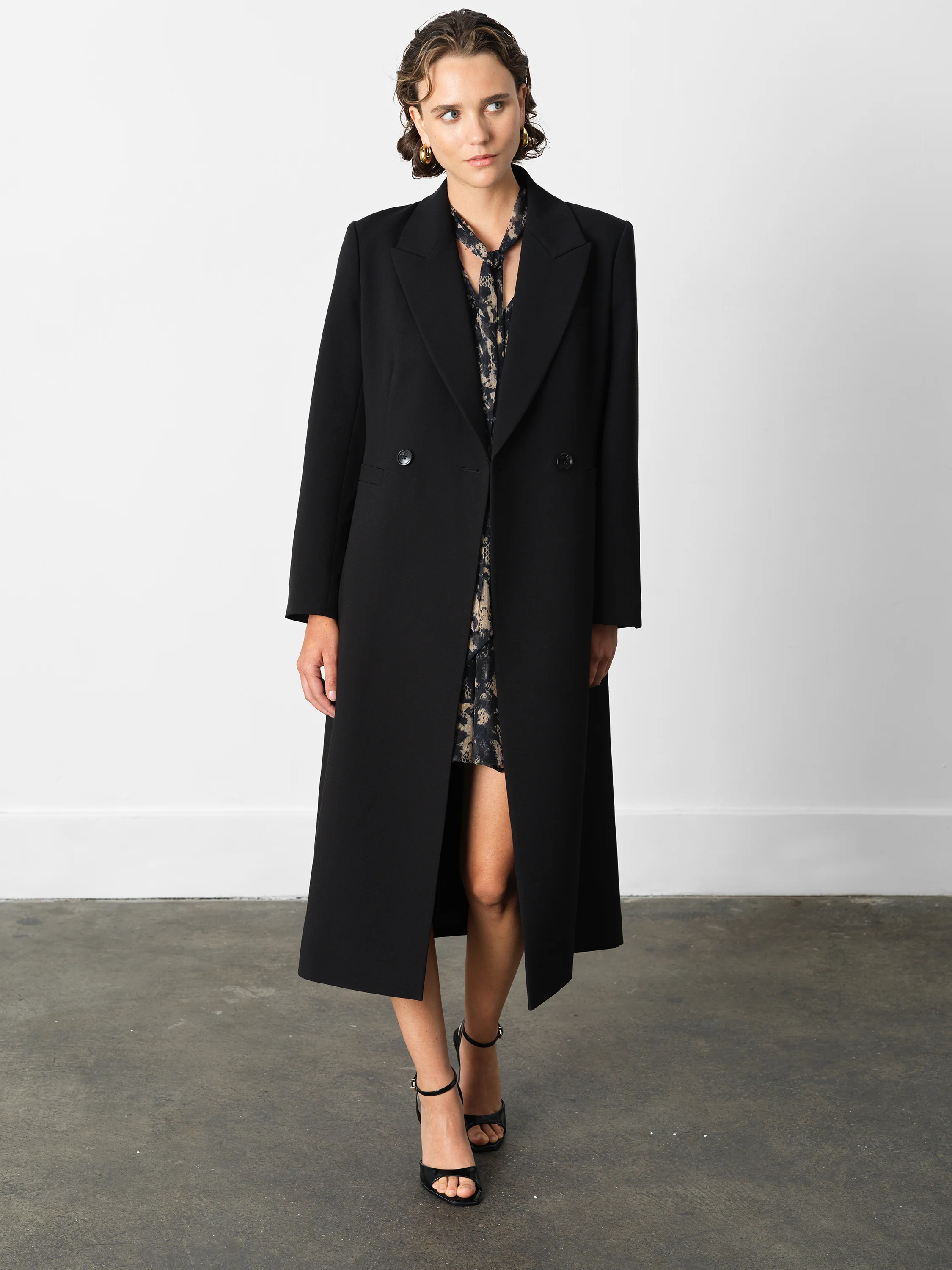Azra Twill Structured Coat - Image 2