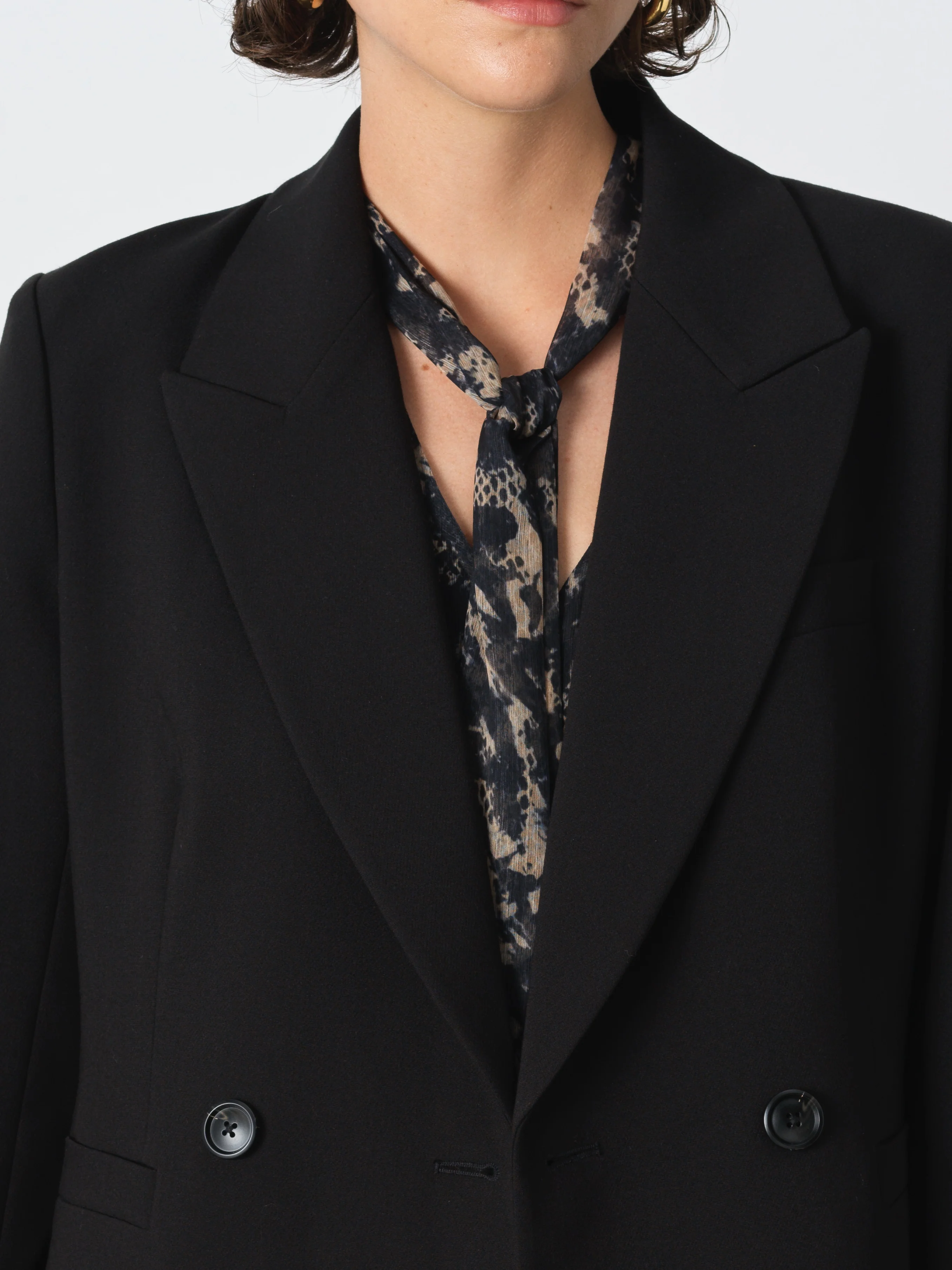 Azra Twill Structured Coat - Image 3