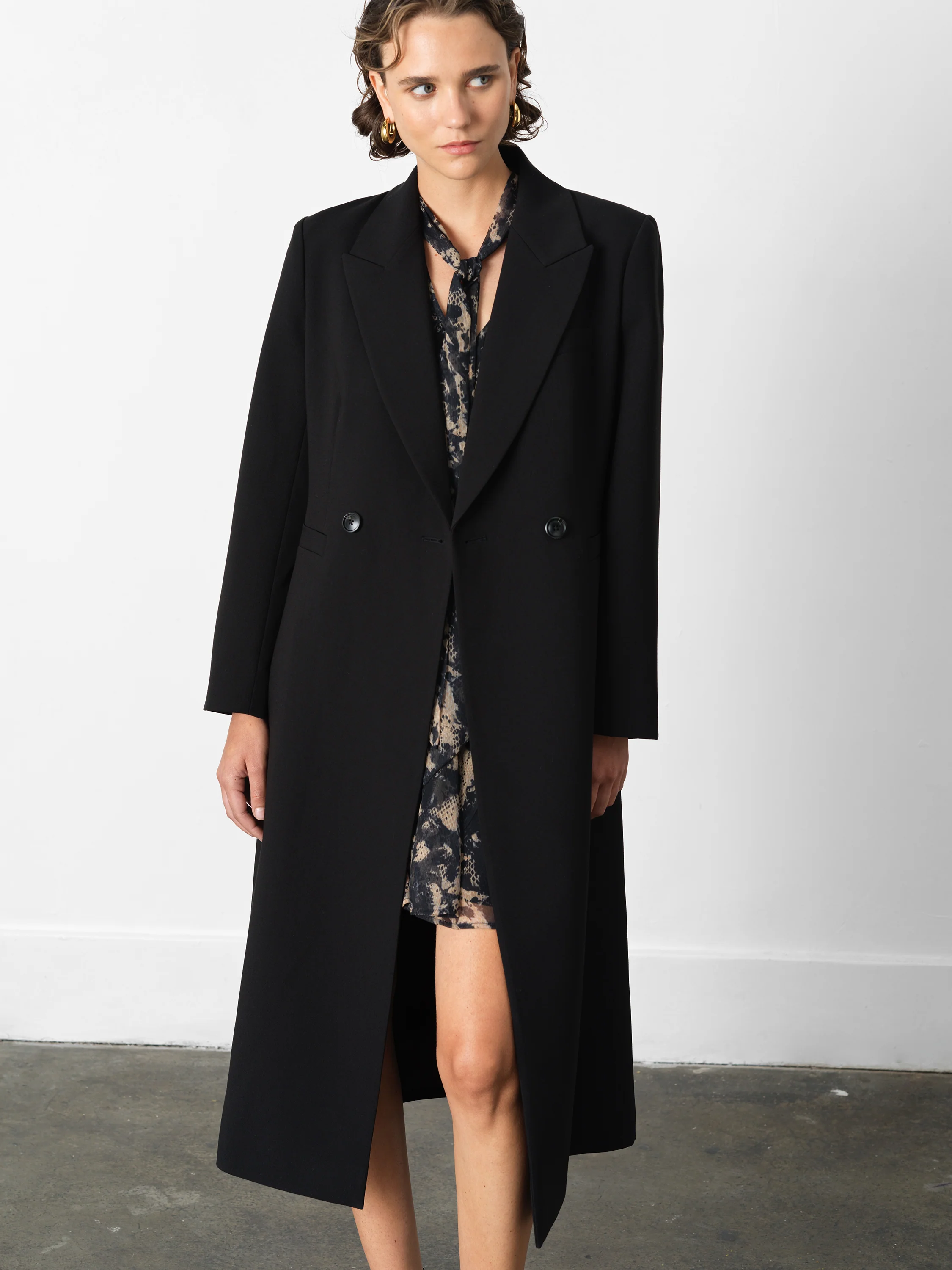 Azra Twill Structured Coat - Image 4