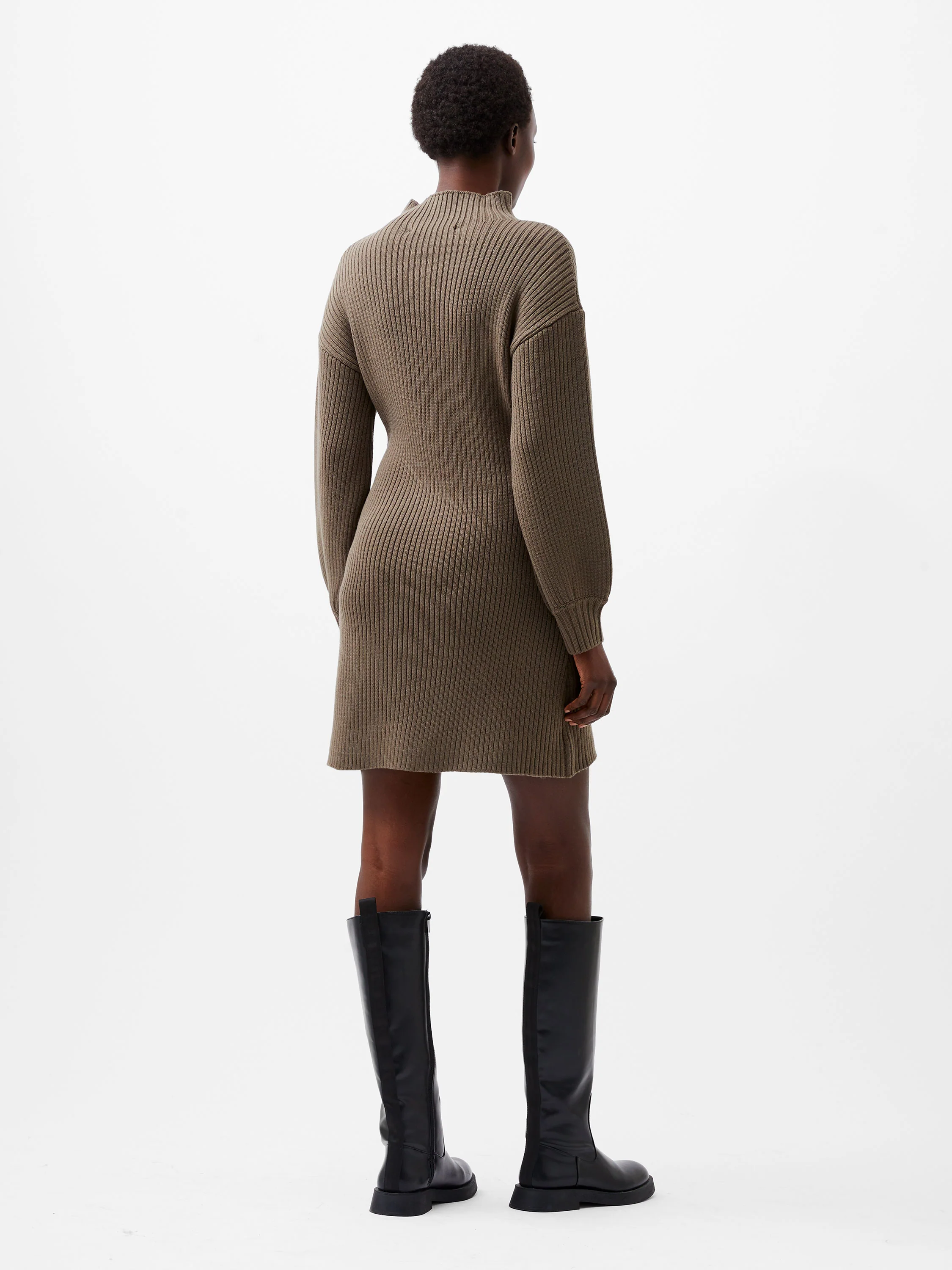 Babysoft Bishop Sleeve Knitted Dress - Image 5