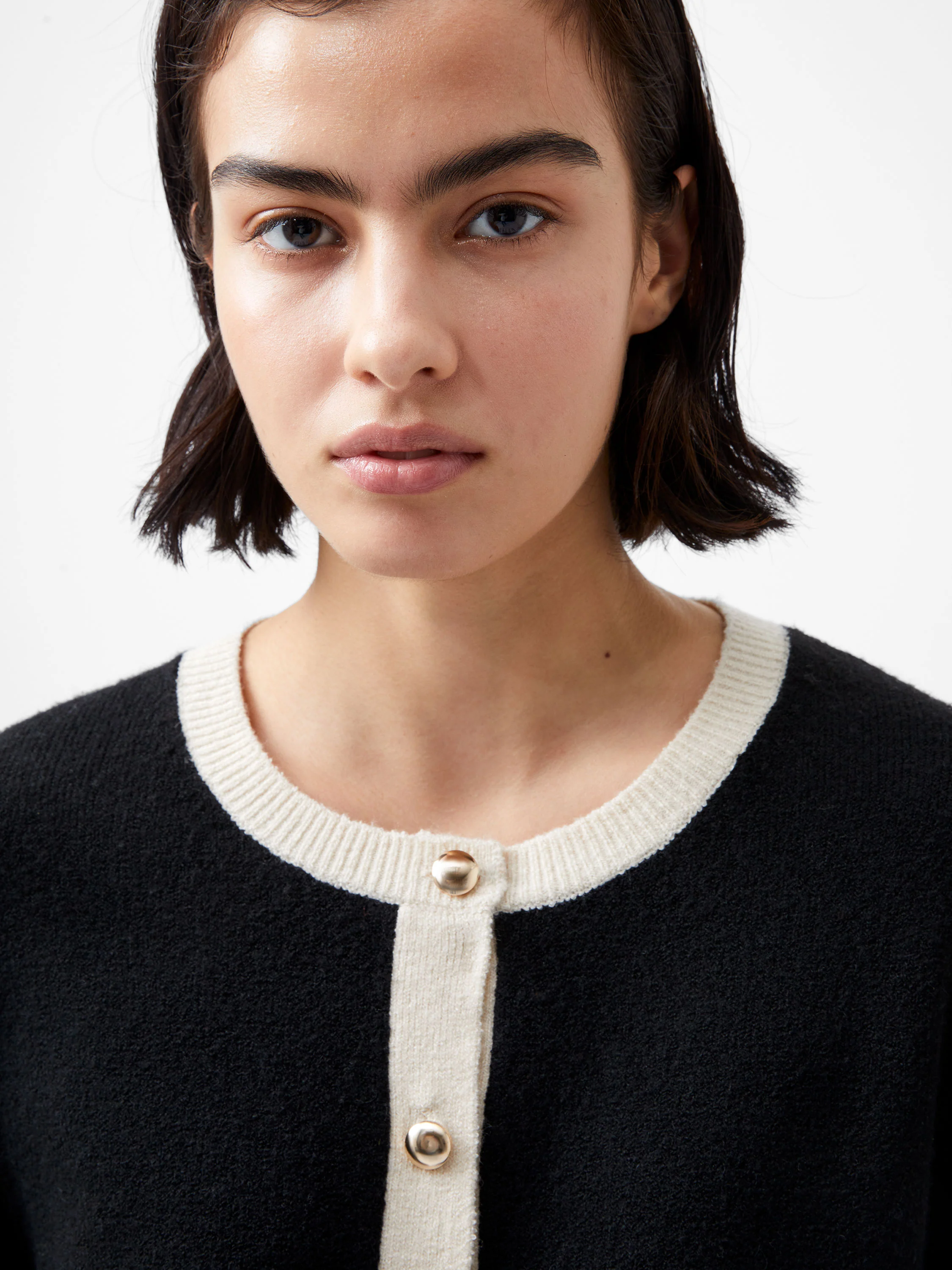 Babysoft Contrast Cardigan - Image 2