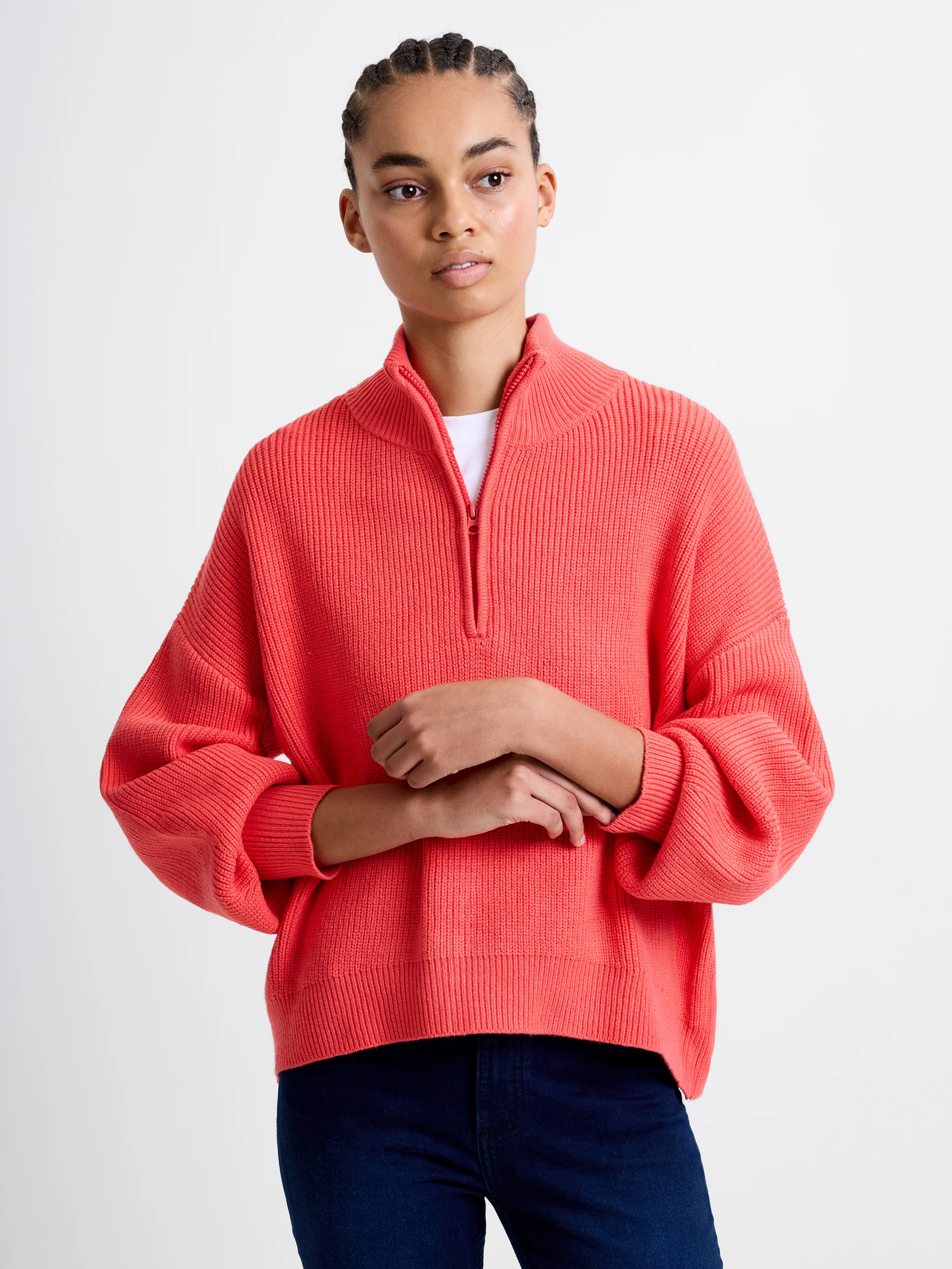 Babysoft Half Zip Knit Jumper - Image 3