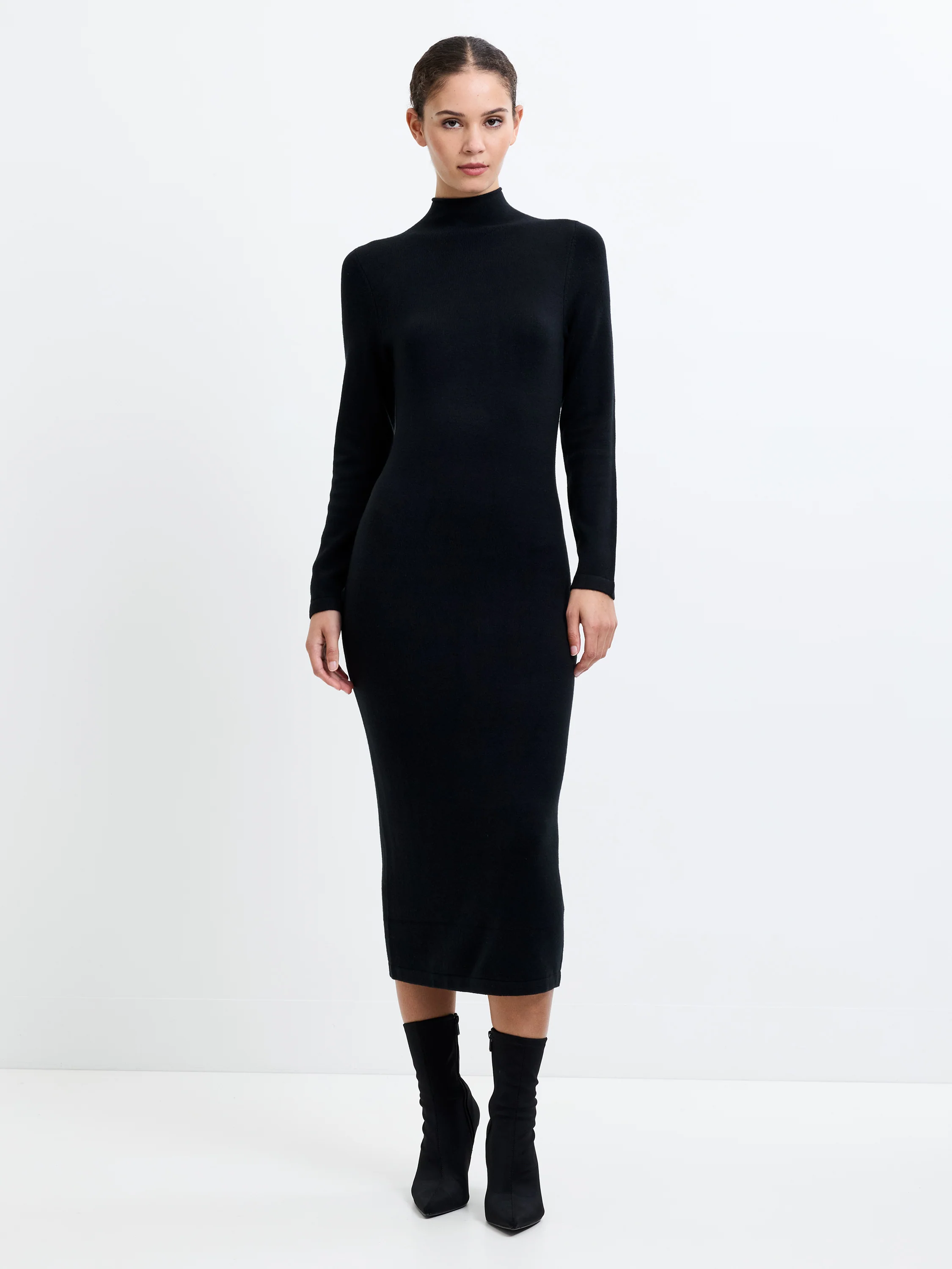 Babysoft Mock Neck Dress