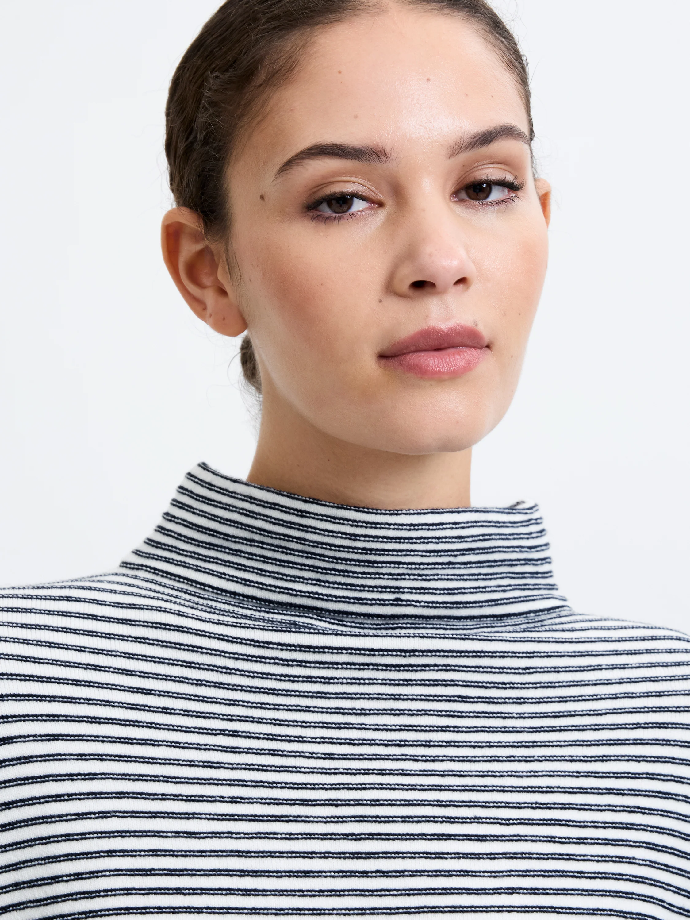 Babysoft Striped Lena High Neck Jumper - Image 3