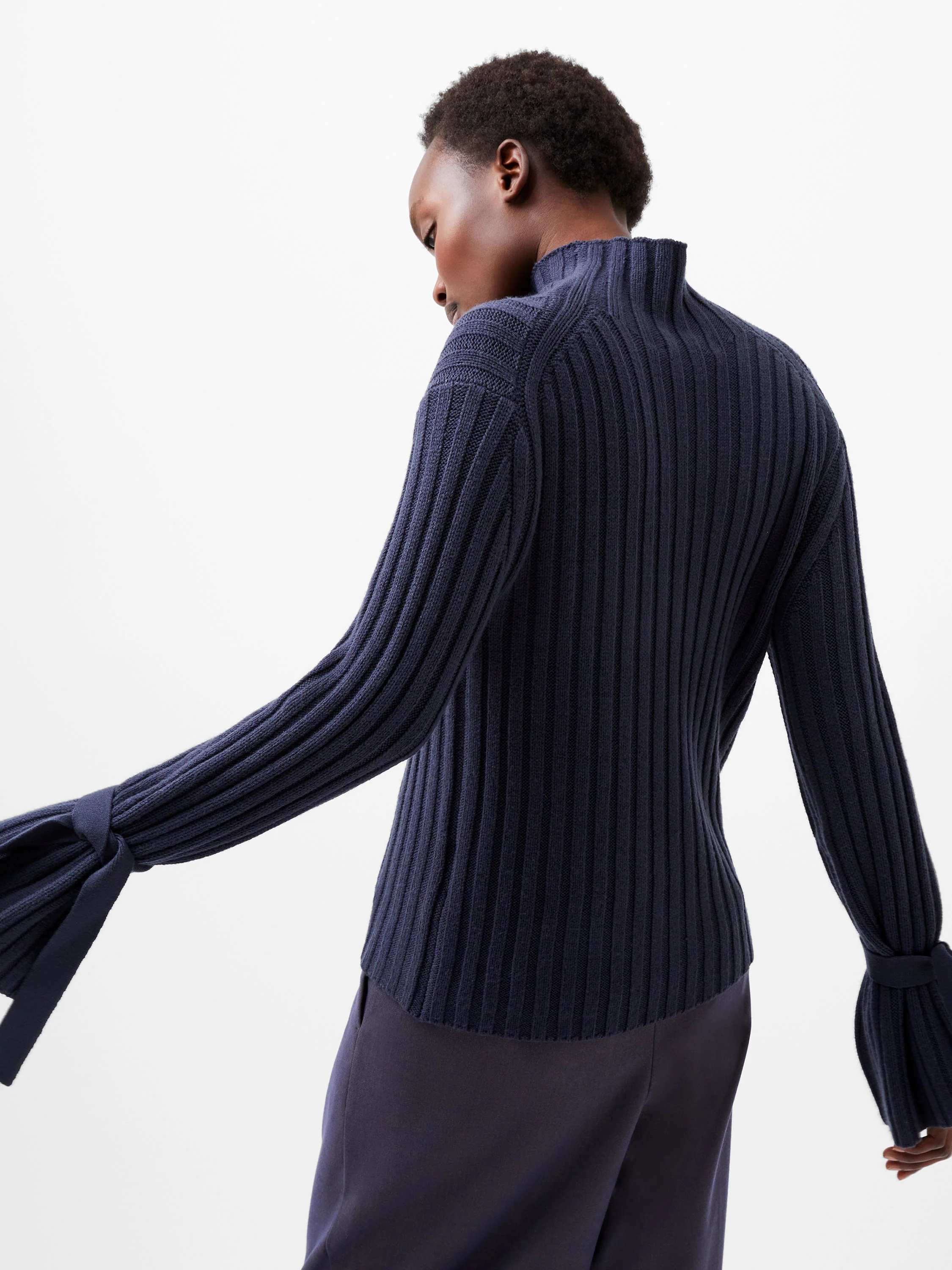 Babysoft Tie Sleeve Jumper - Image 2