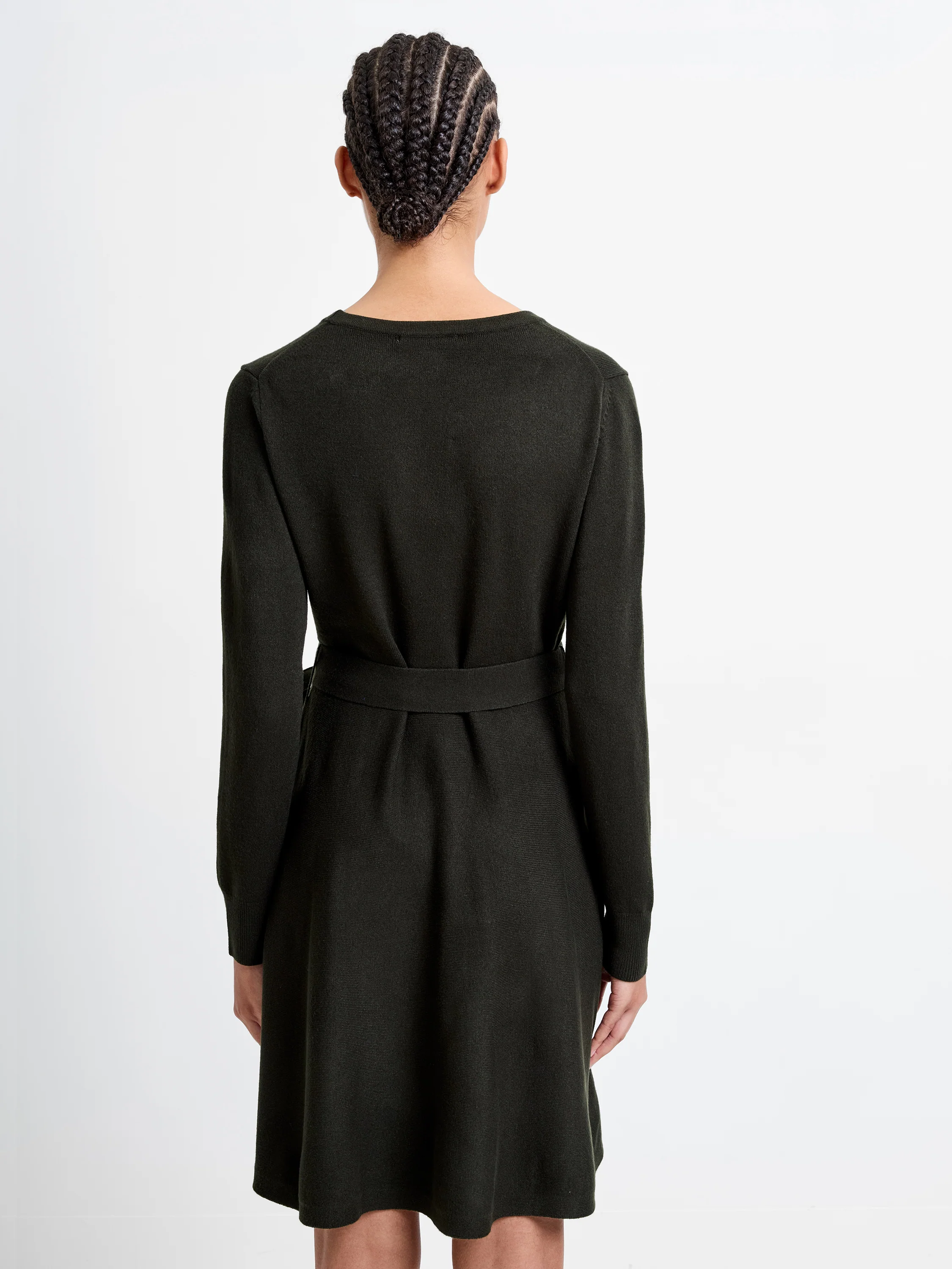 Babysoft Wrap Mini Dress - Image 4