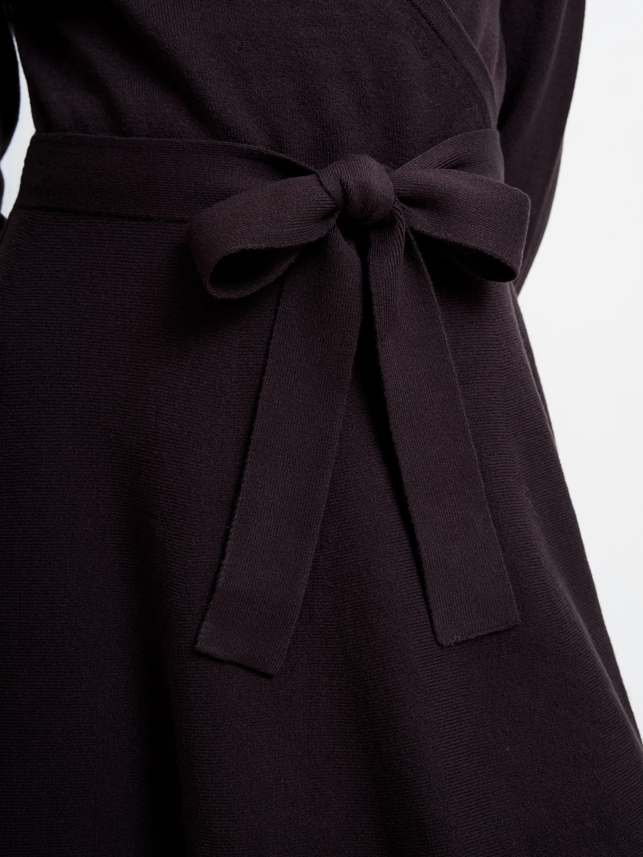 Babysoft Wrap Mini Dress - Image 4