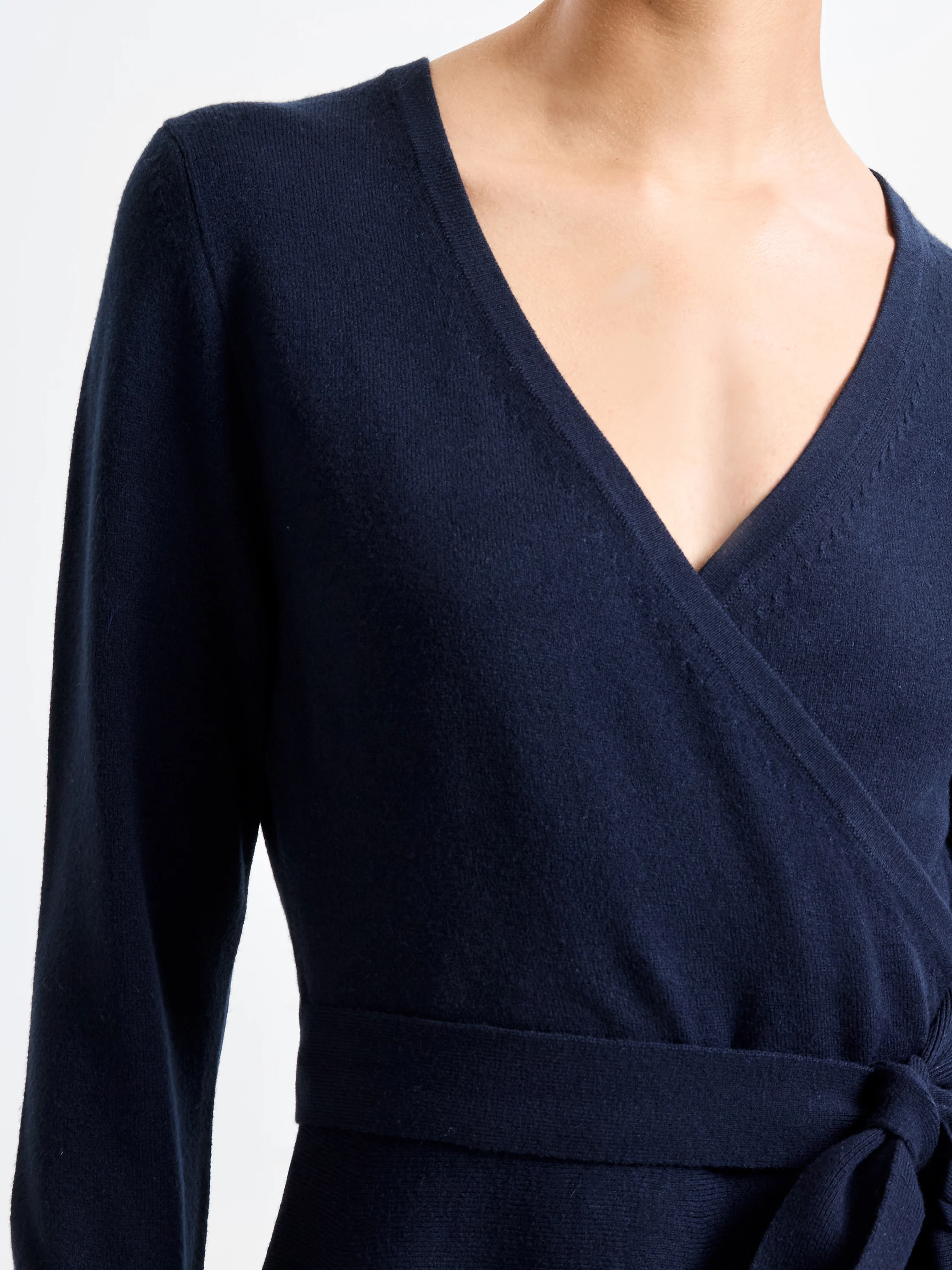 Babysoft Wrap Mini Dress - Image 3