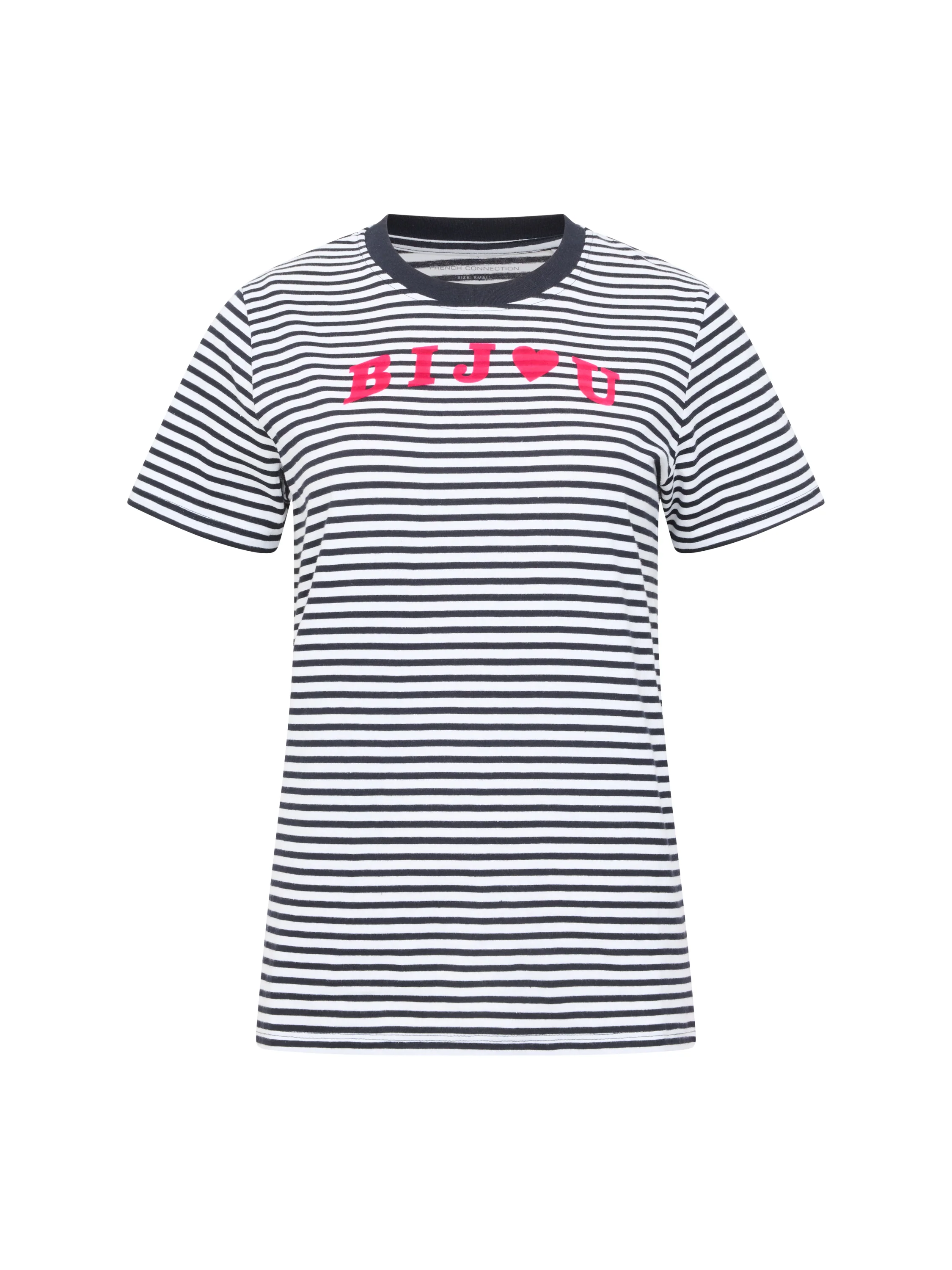 Bijou Stripe Graphic T-Shirt - Image 6