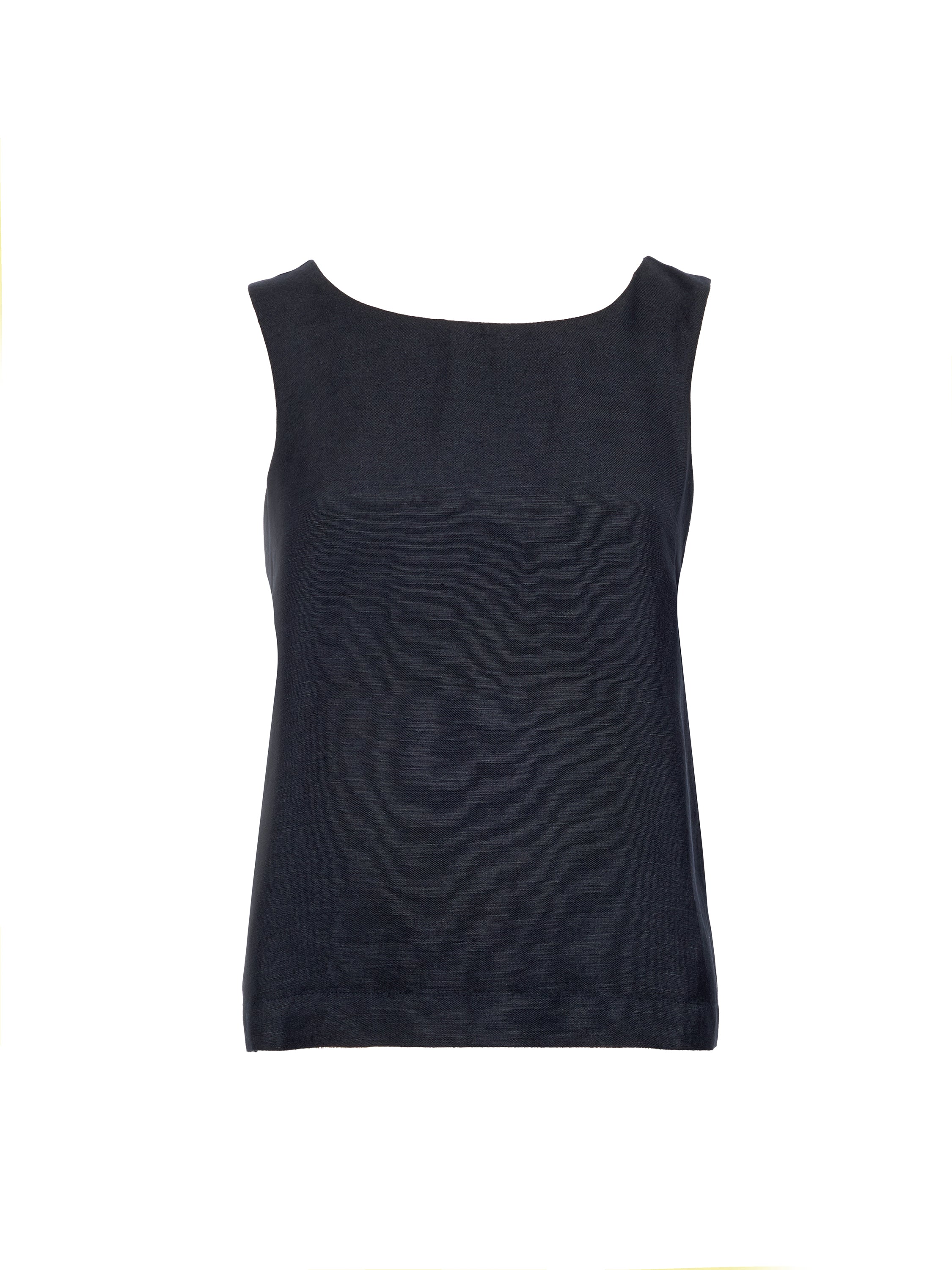 Birdie Linen Tie Back Swing Top - Image 6