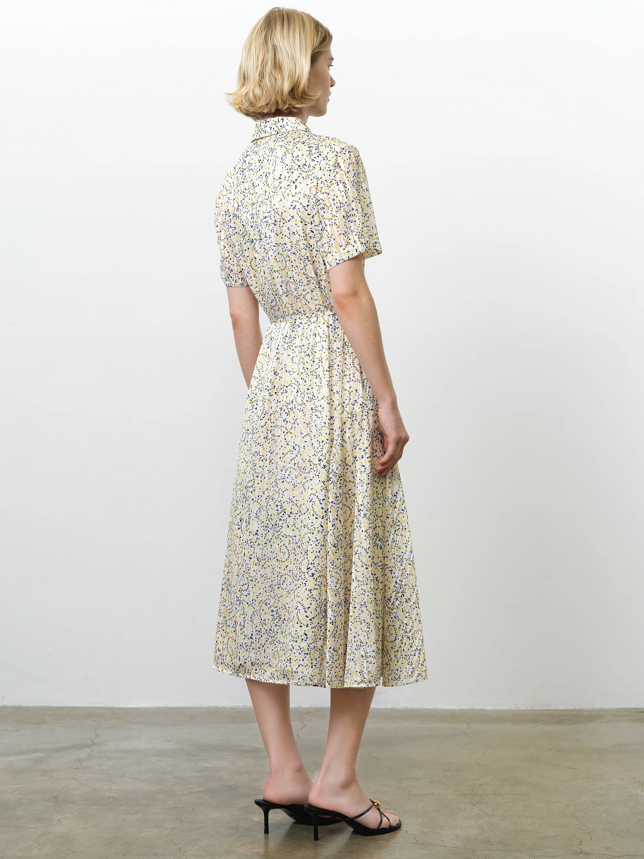 Bonnie Julia Satin Shirt Dress - Image 5
