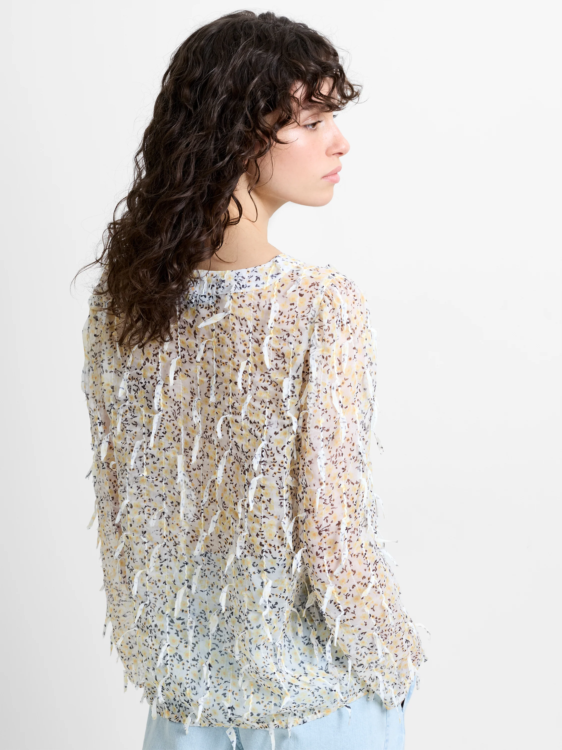 Bonnie Katelyn Textured Blouse - Image 4