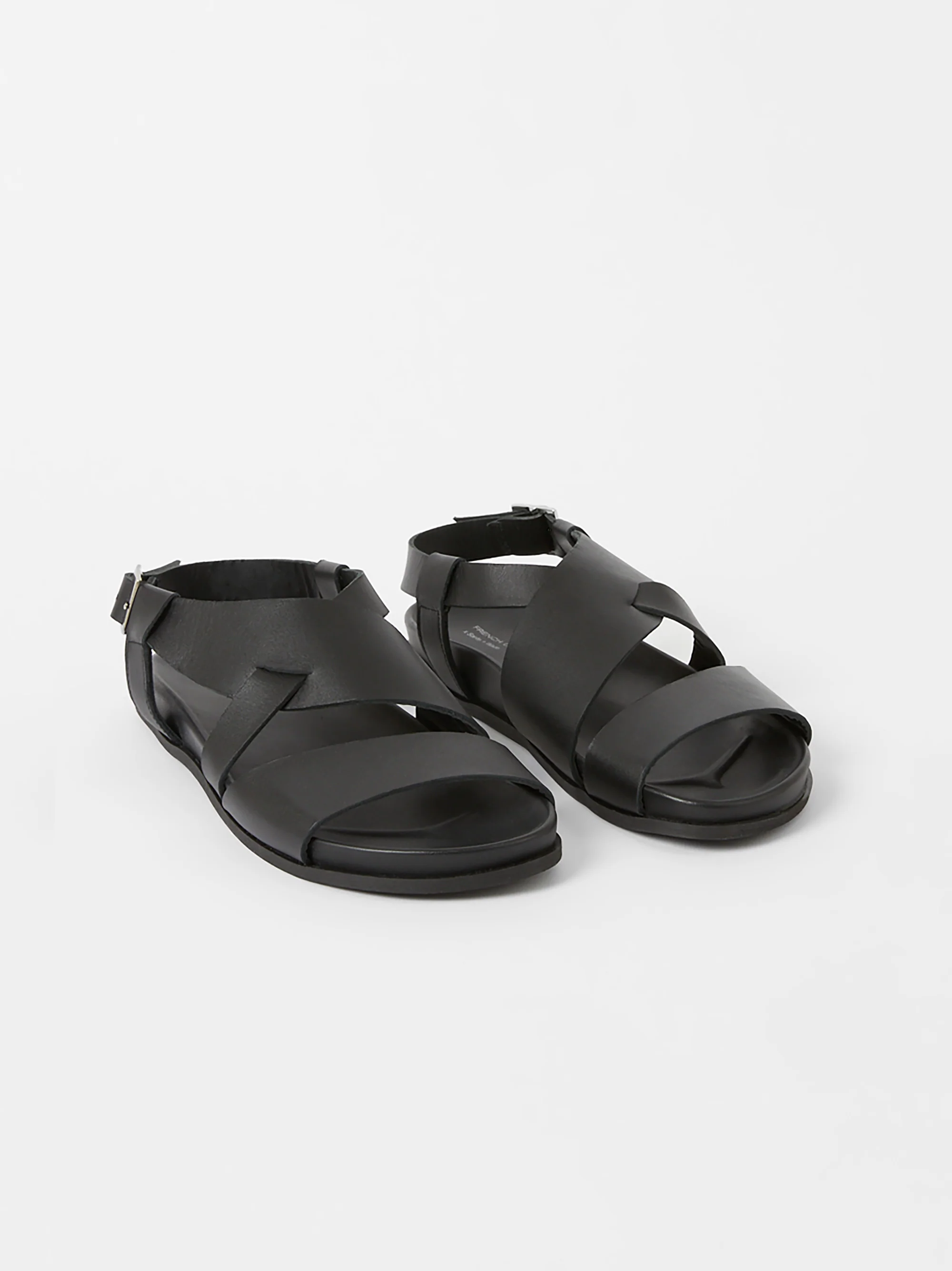 S+W x Branca Asymmetric Footbed Sandals - Image 3