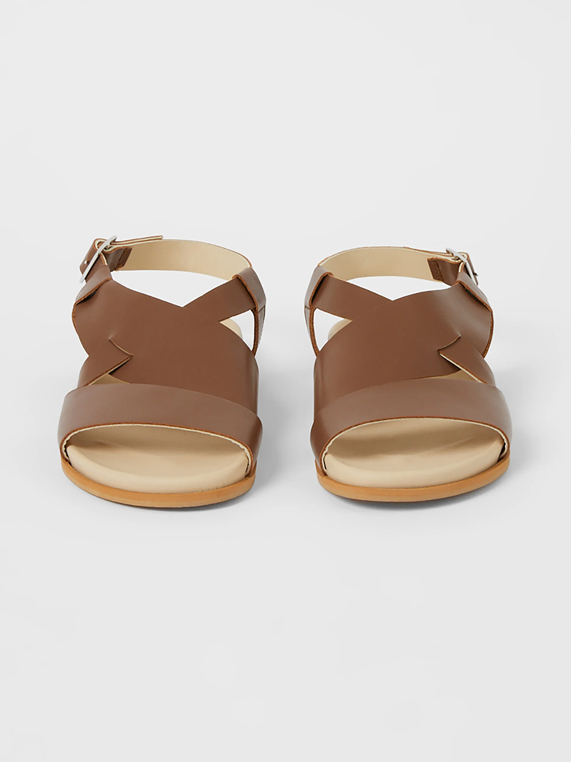 S+W x Branca Asymmetric Footbed Sandals - Image 3