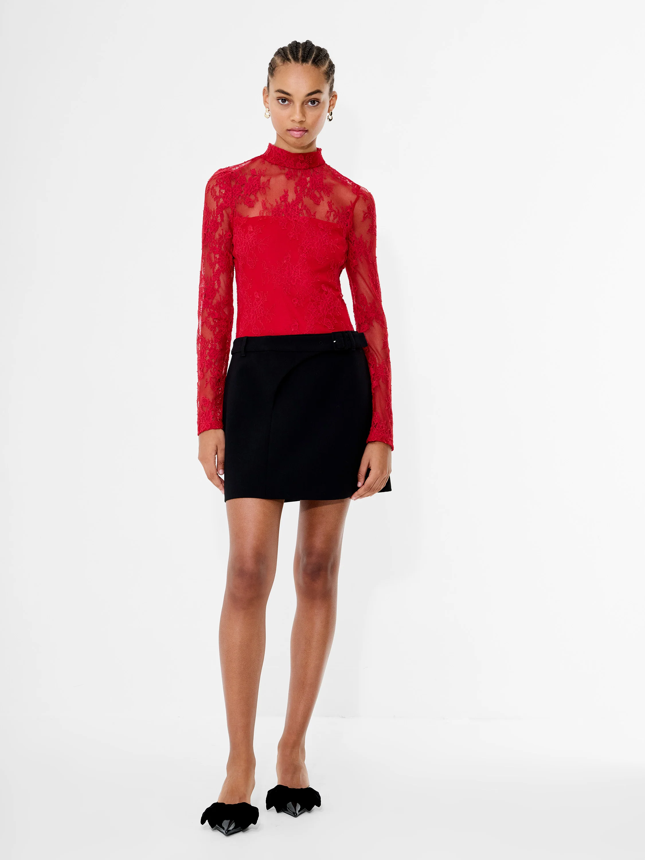 Bridget Lace Long Sleeve Top - Image 2