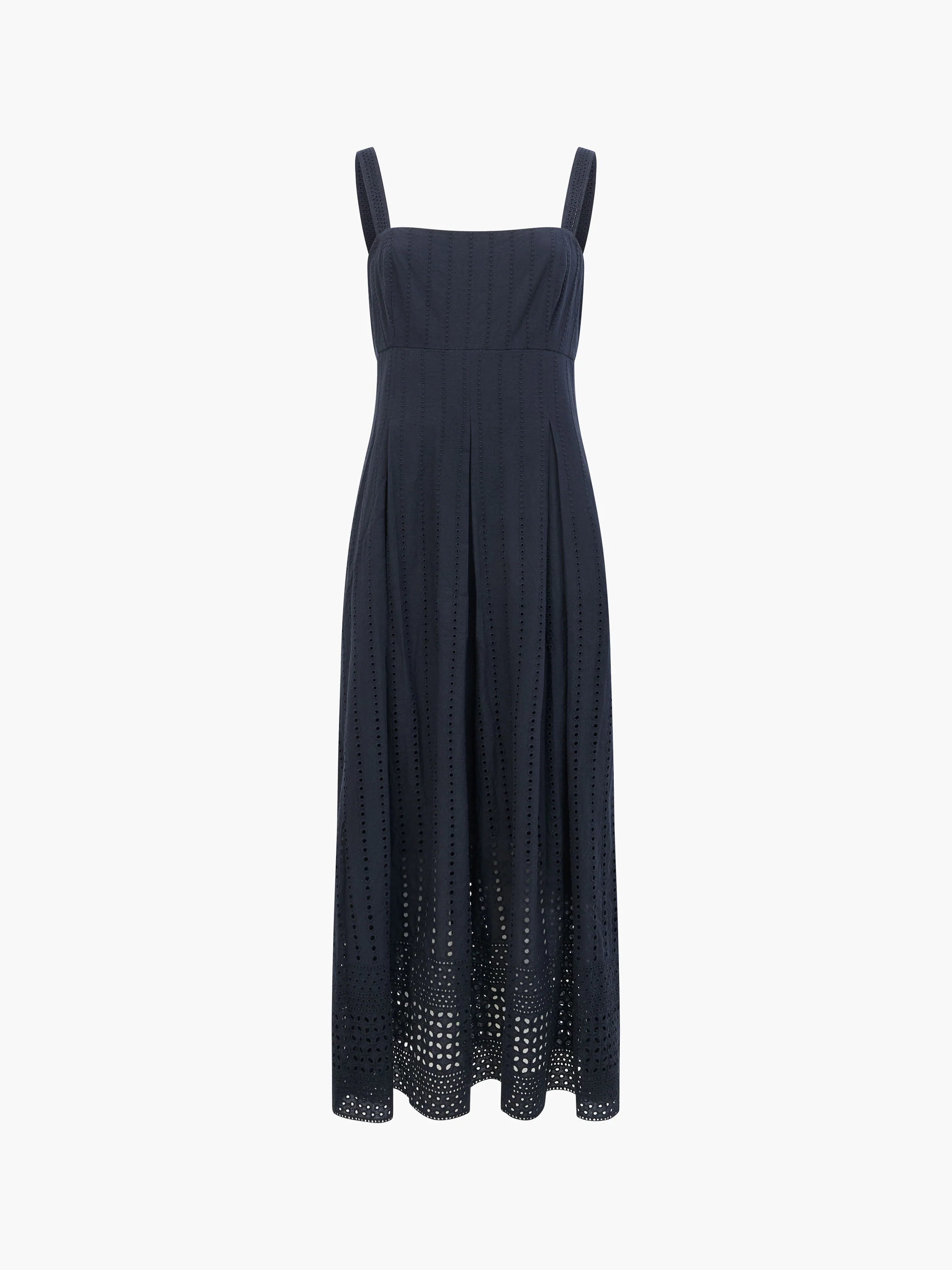 Broderie Strap Dress - Image 5