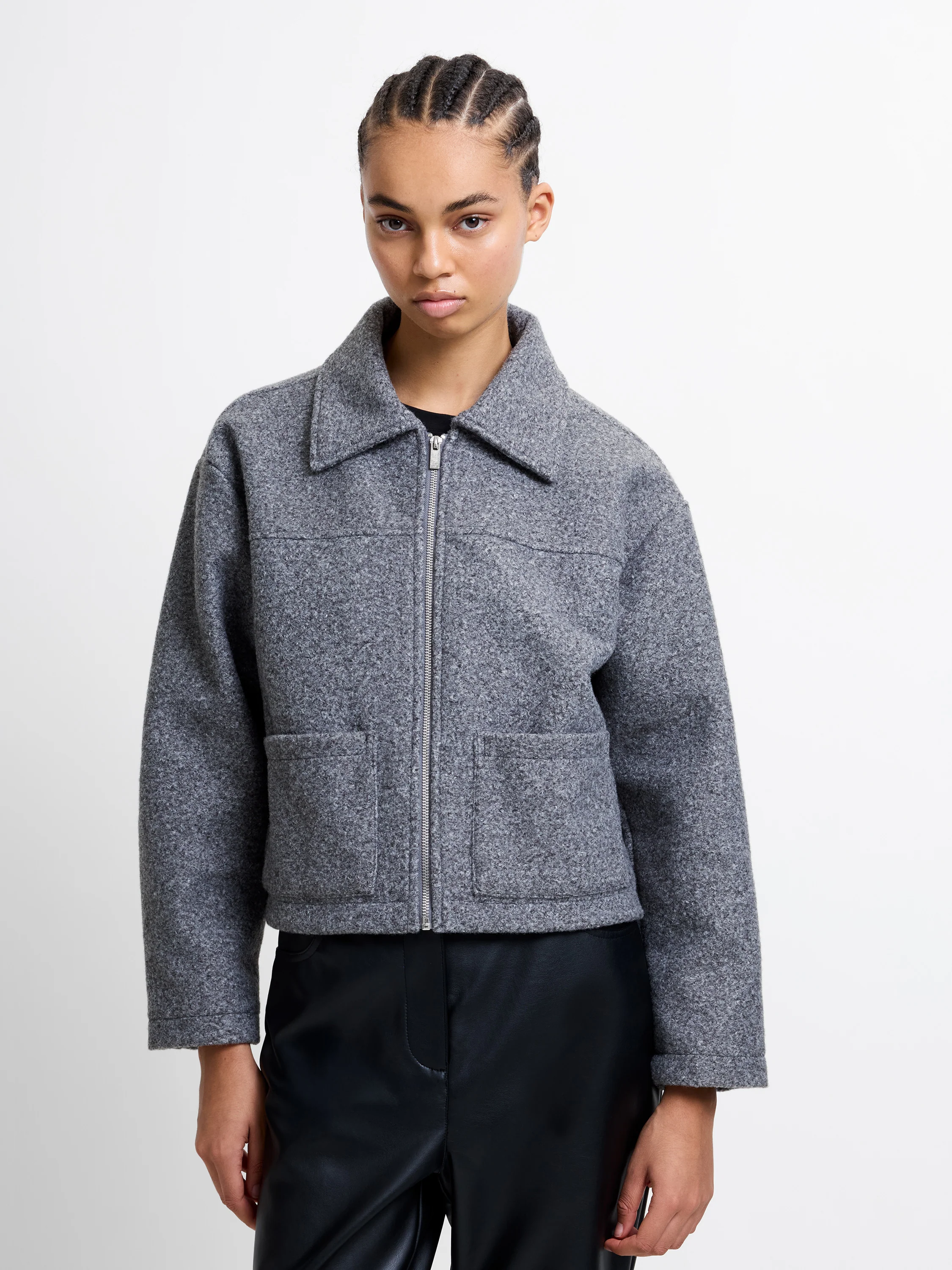 Brushed Pocket Jacket - Image 2