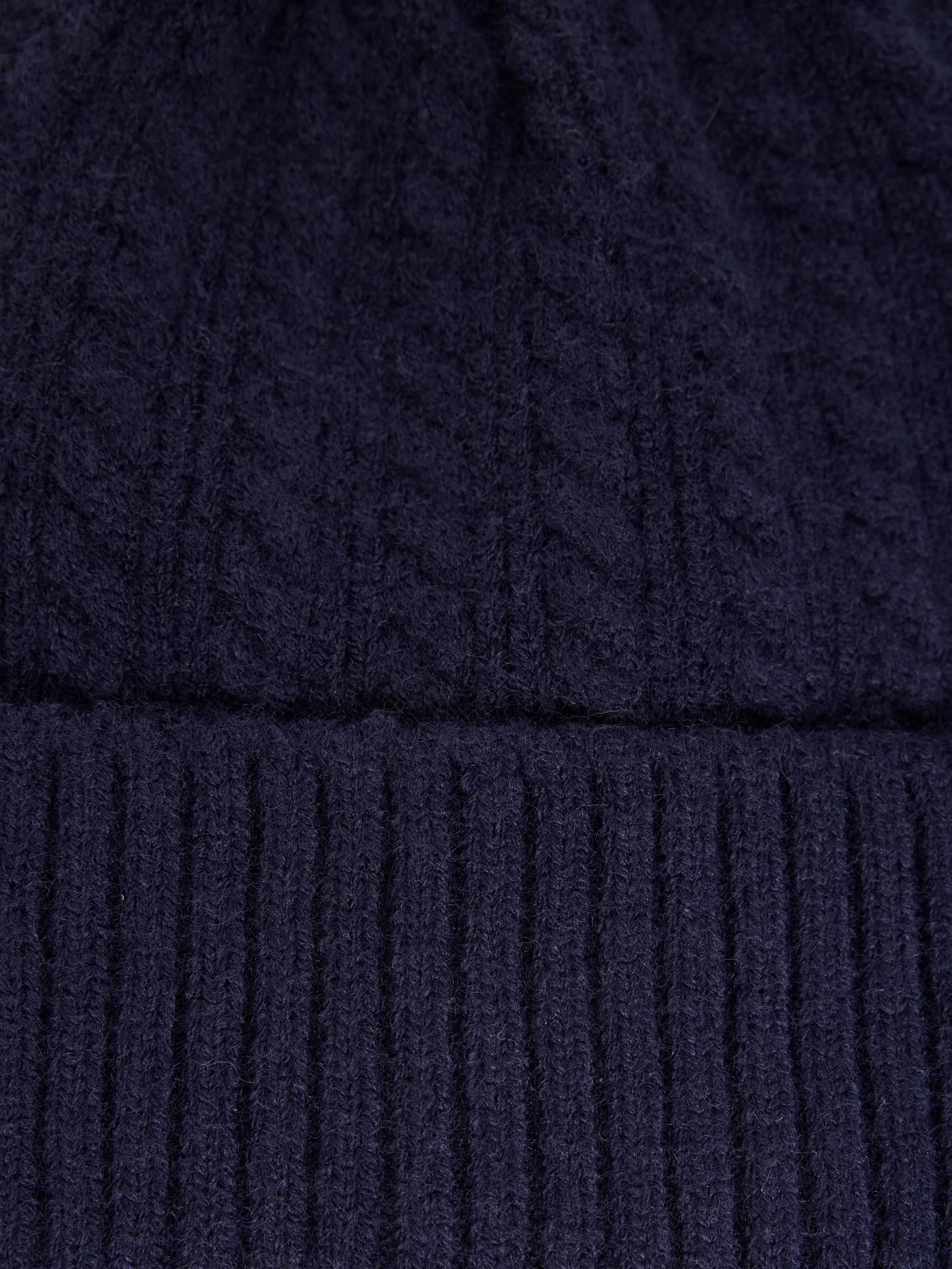 Cable Knit Beanie Hat - Image 3