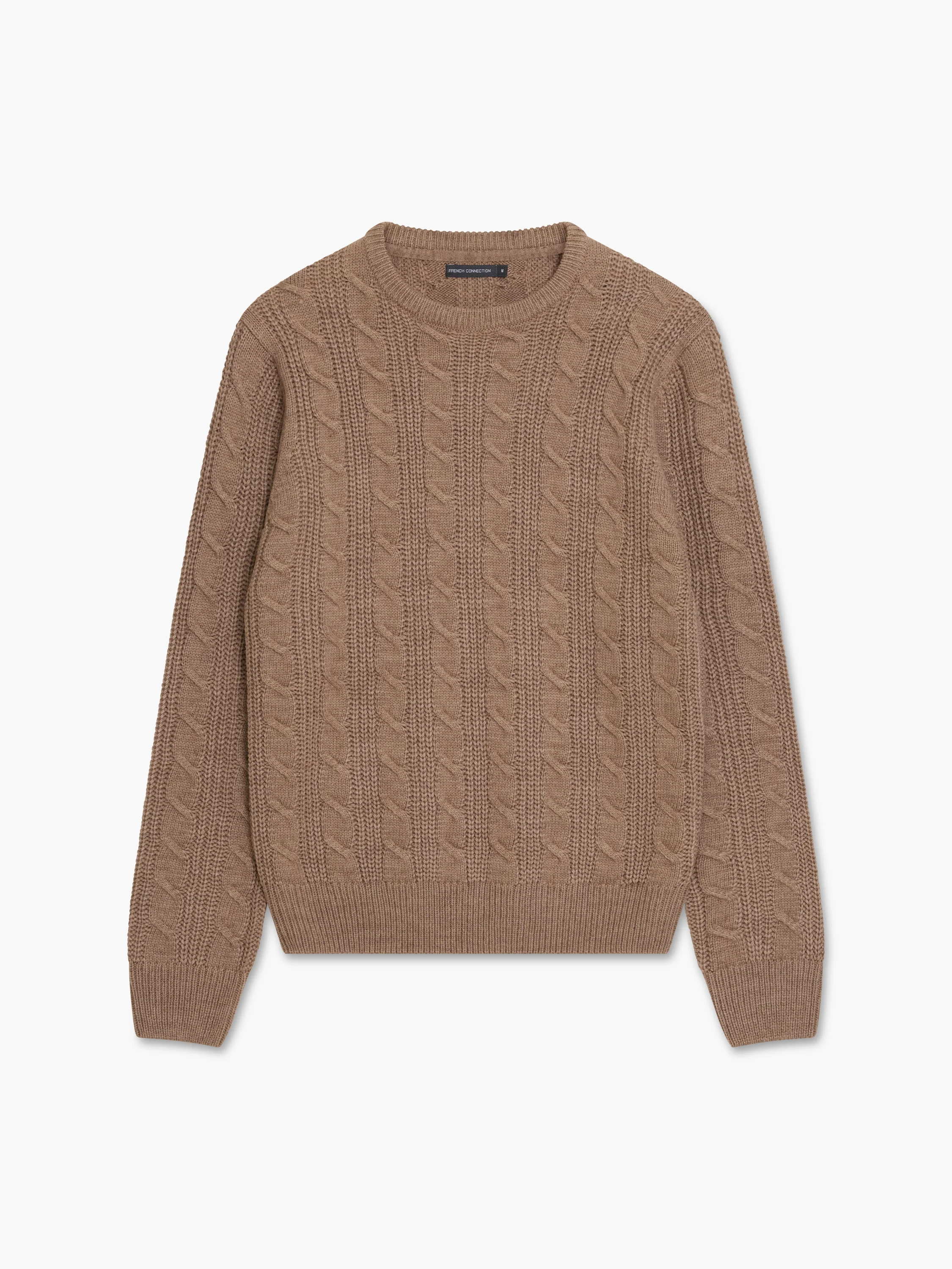 Cable Knit Crew Neck Jumper