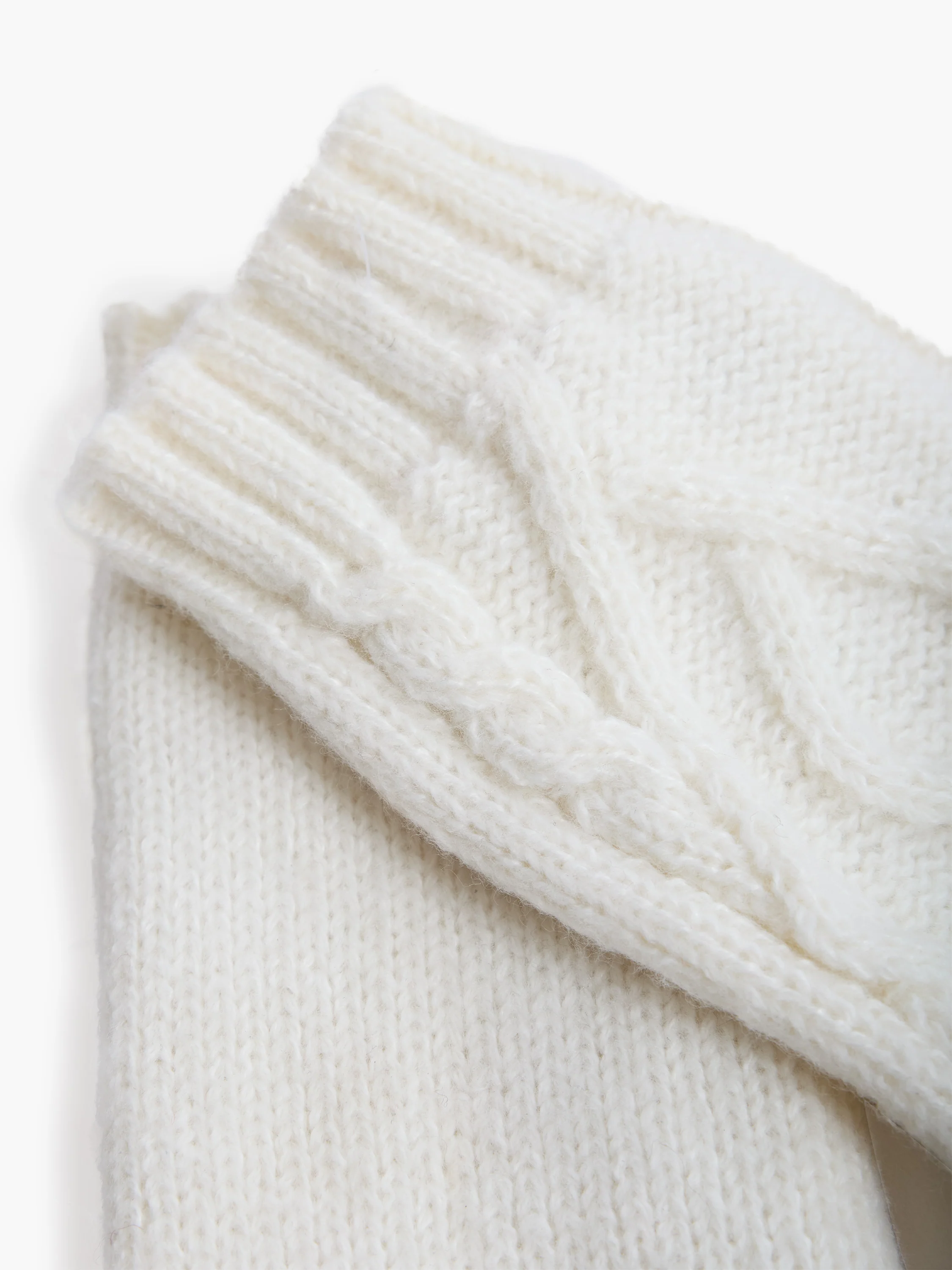 Cable Knit Handwarmers - Image 3